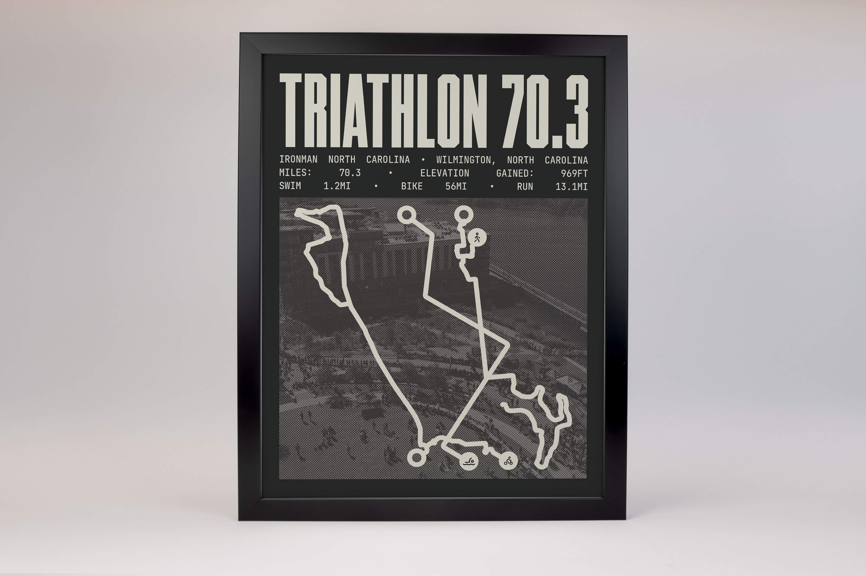 Ironman 70.3 North Carolina Poster
