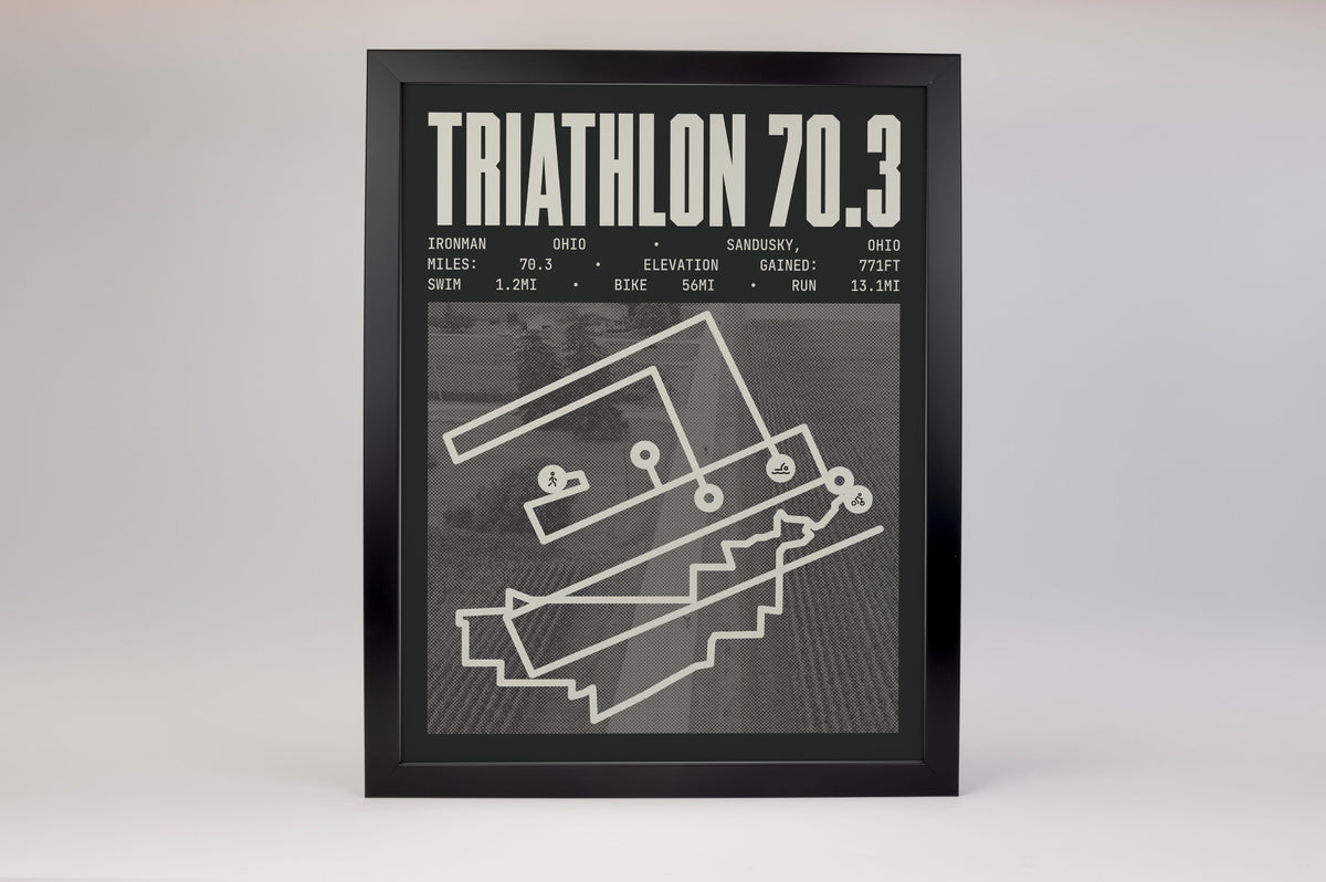 Ironman 70.3 Ohio Poster