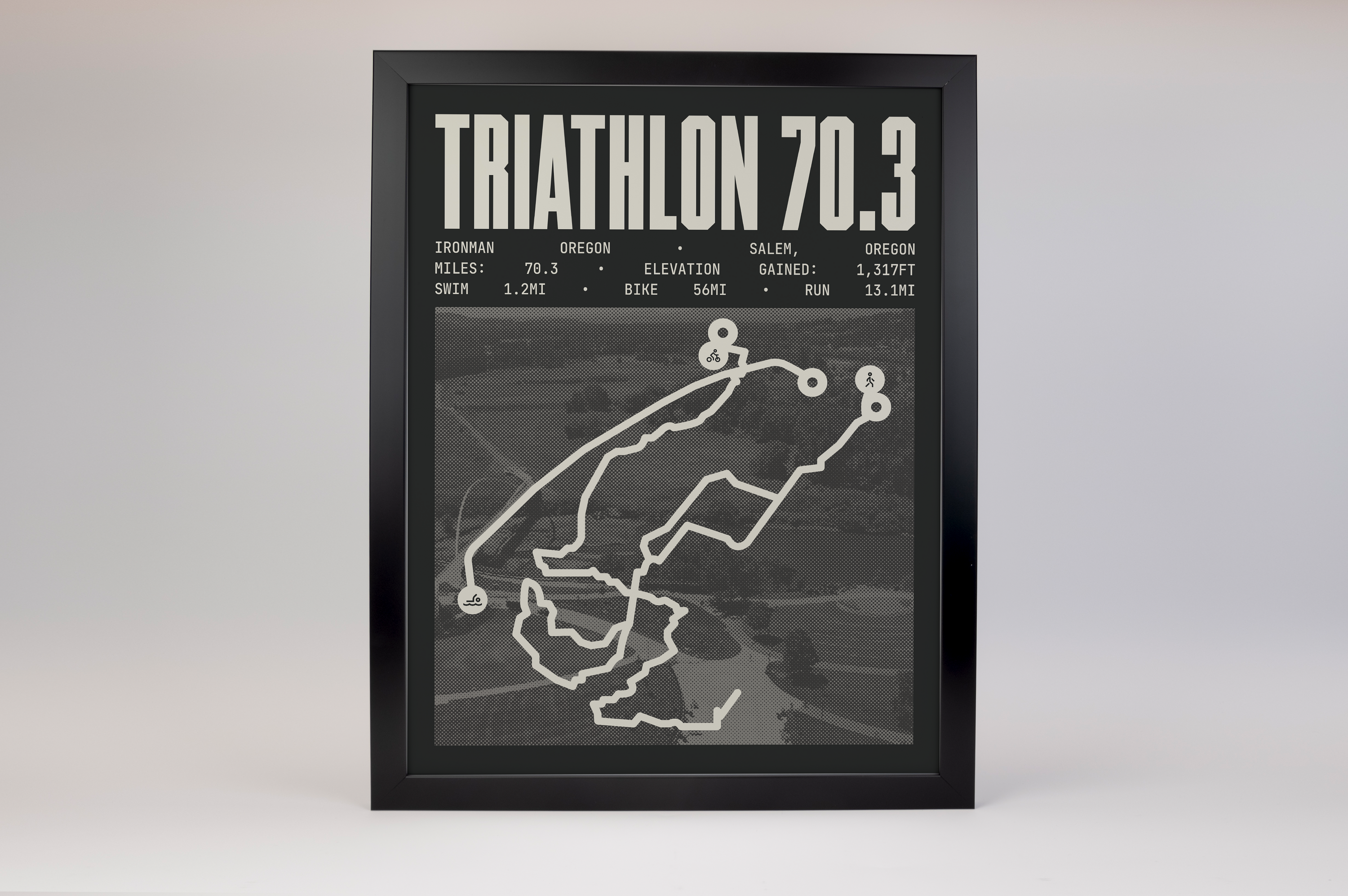 Ironman 70.3 Oregon Poster