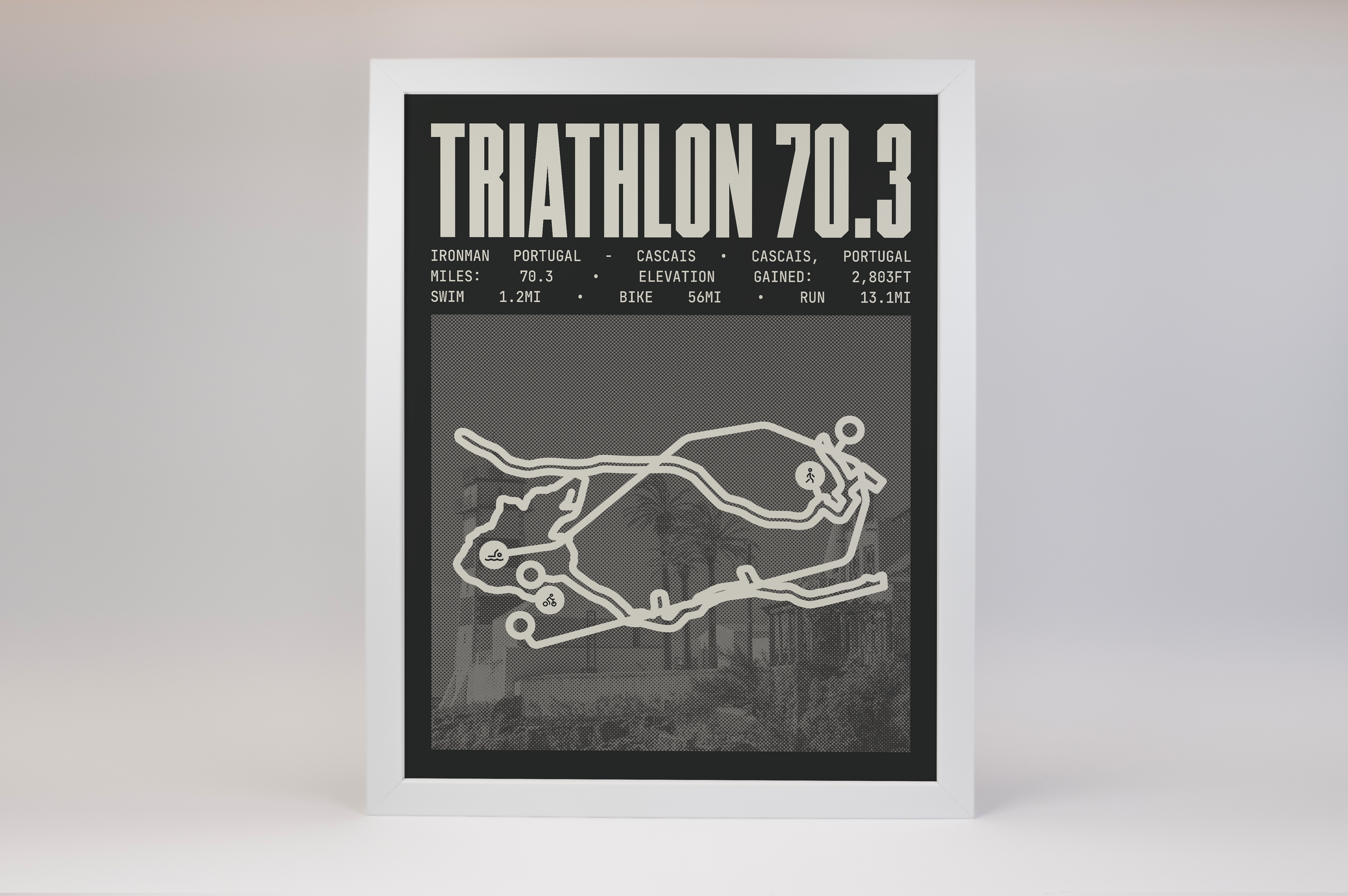 Ironman 70.3 Portugal - Cascais Poster