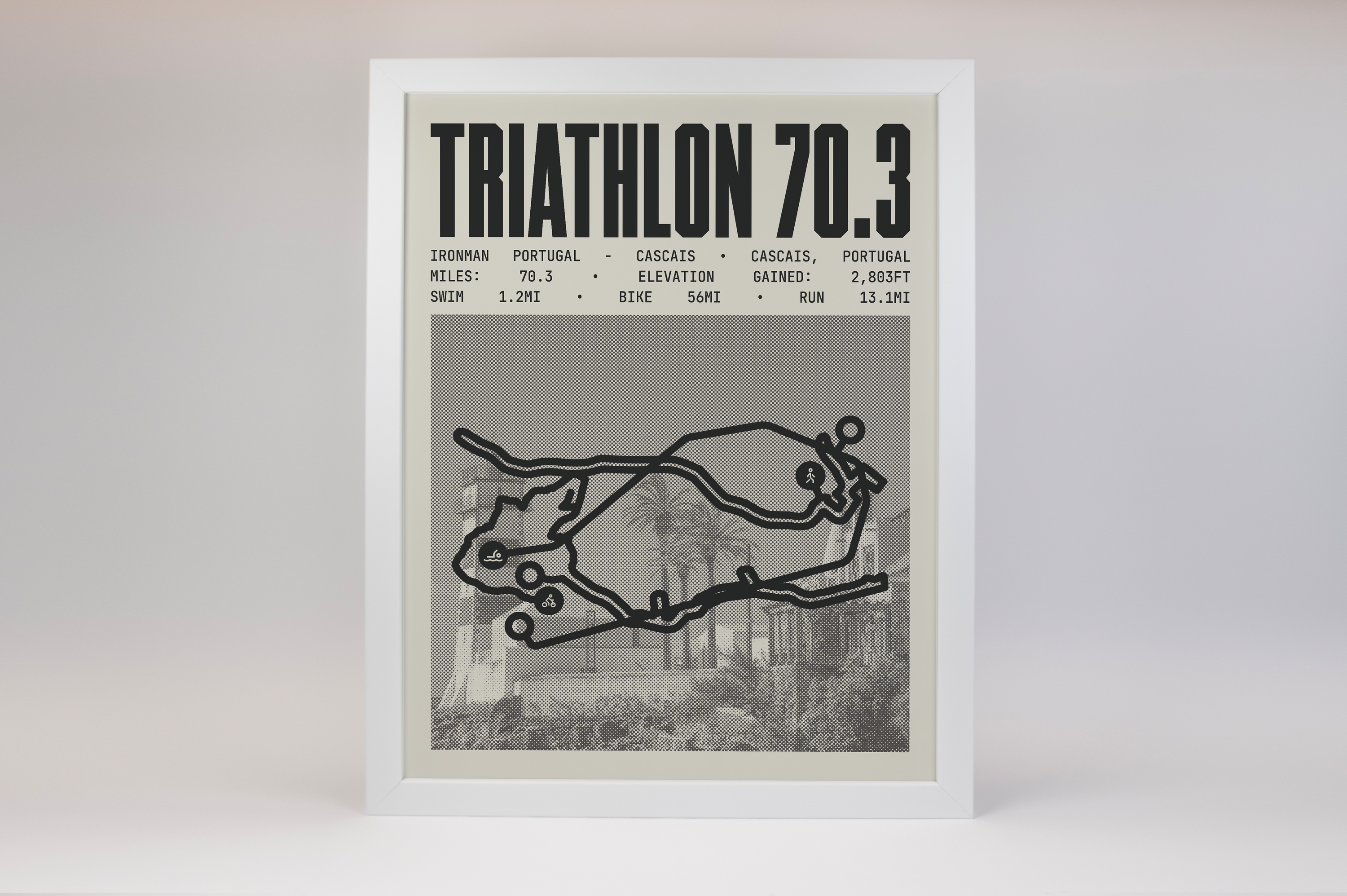 Ironman 70.3 Portugal - Cascais Poster