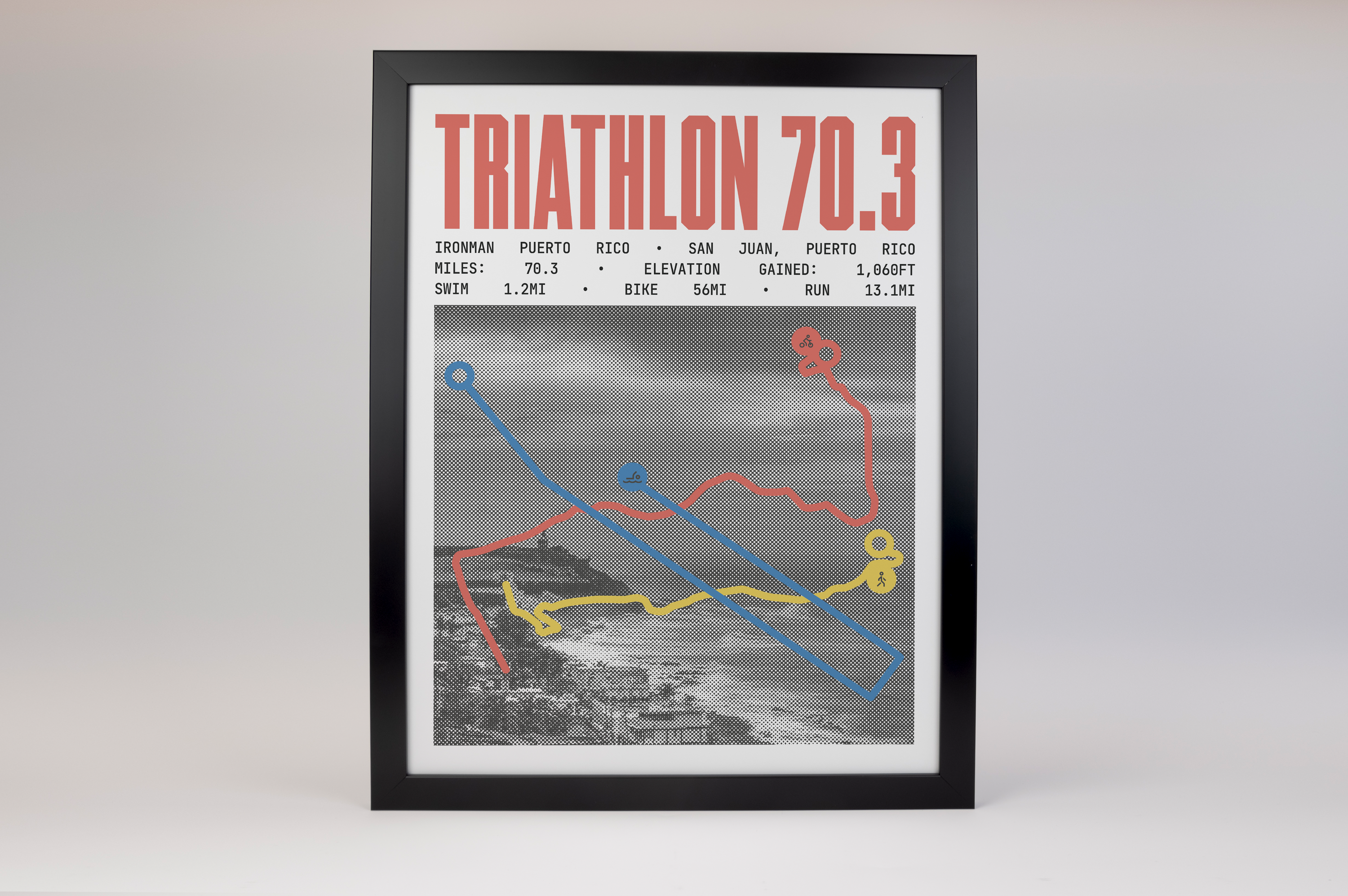 Ironman 70.3 Puerto Rico Poster