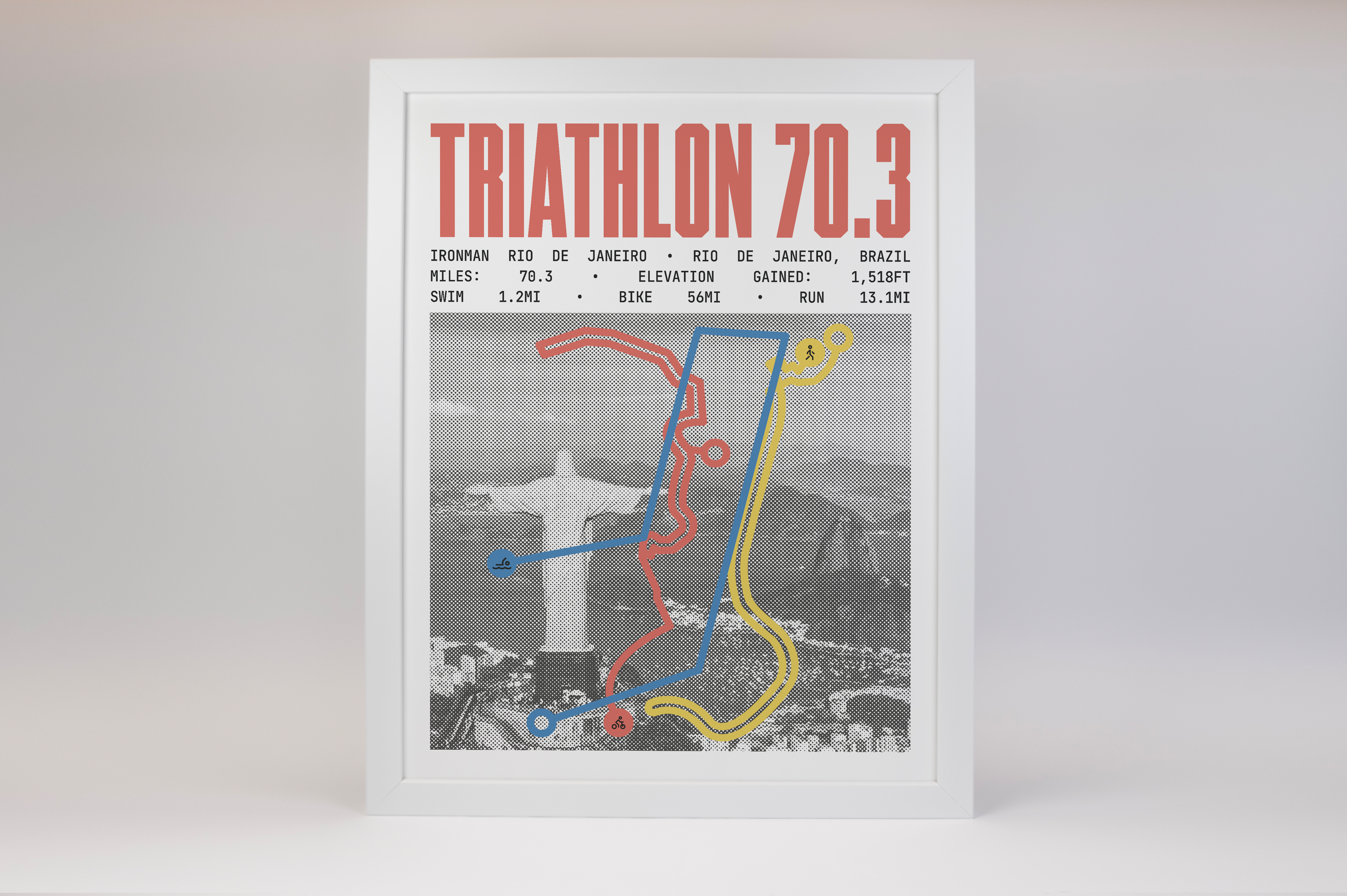 Ironman 70.3 Rio de Janeiro Poster