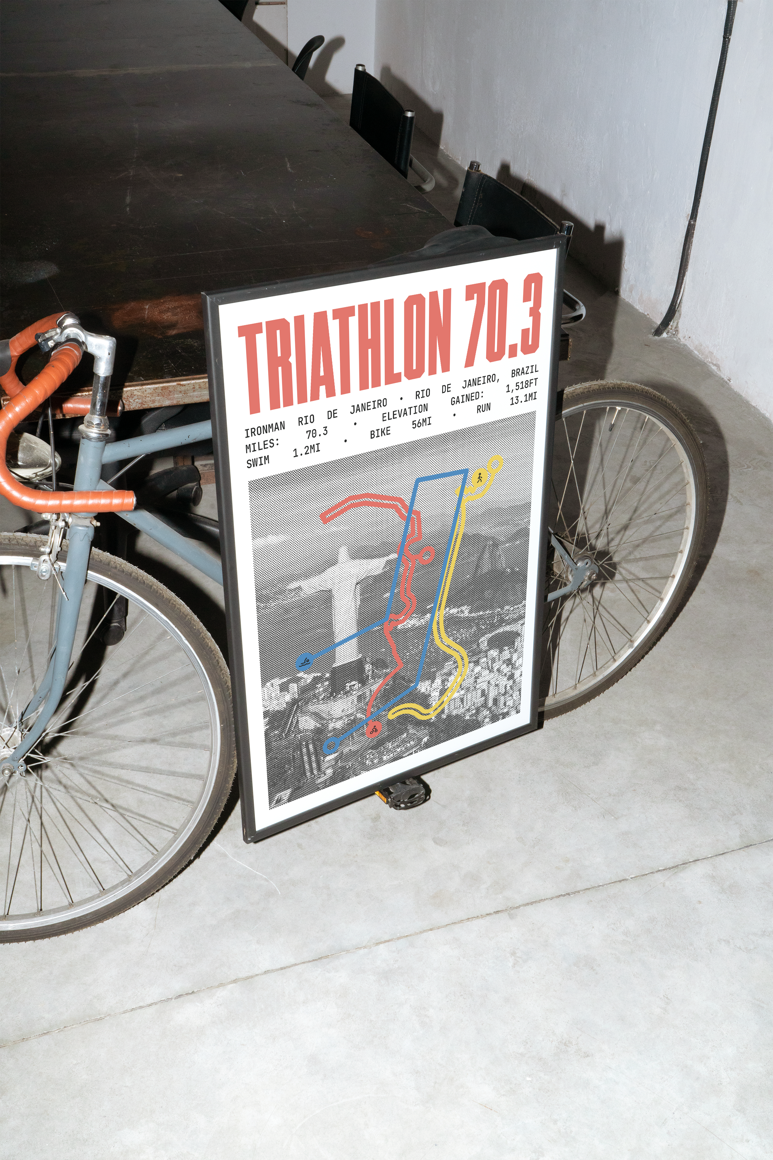 Ironman 70.3 Rio de Janeiro Poster