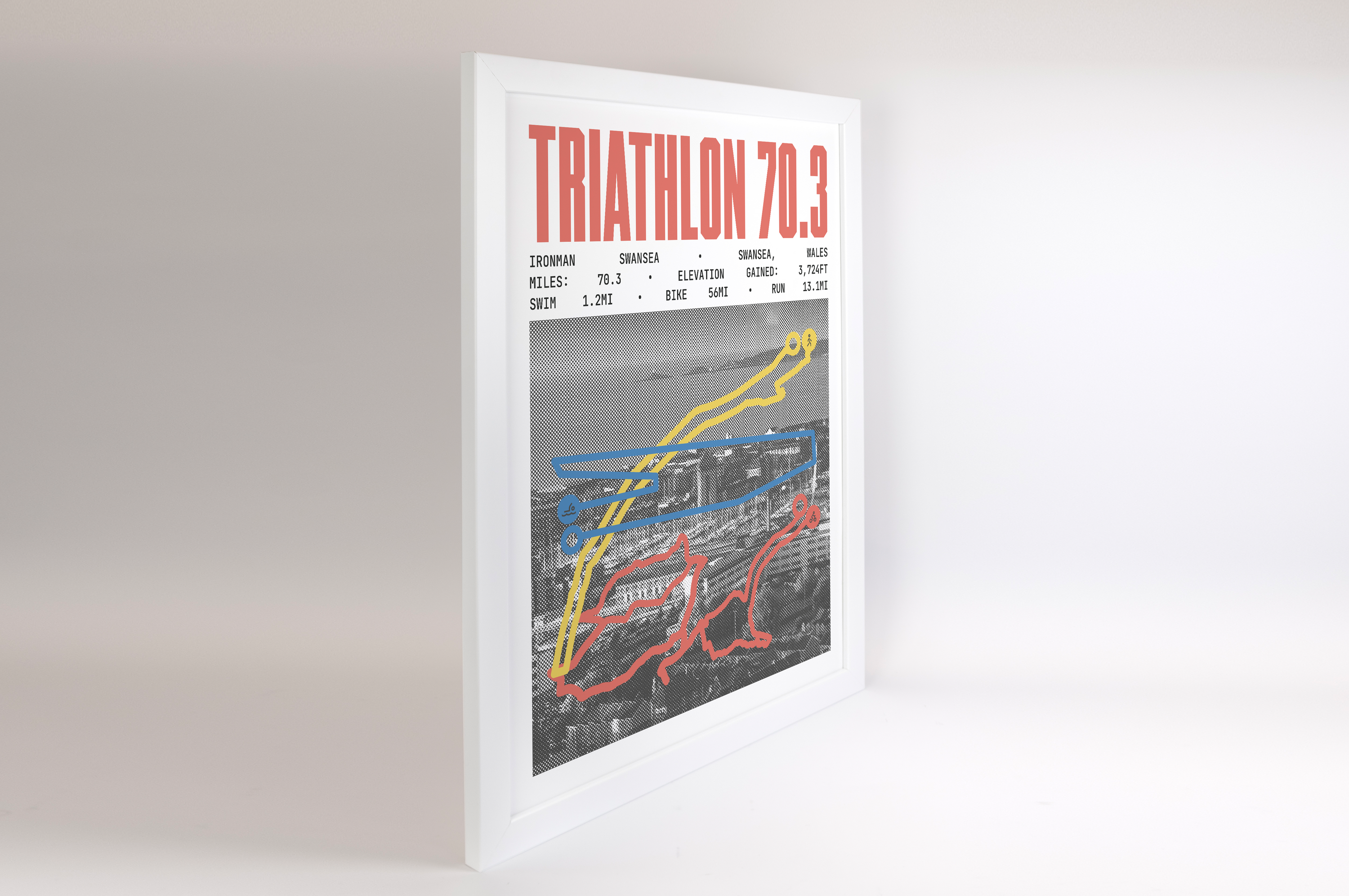 Ironman 70.3 Swansea Poster