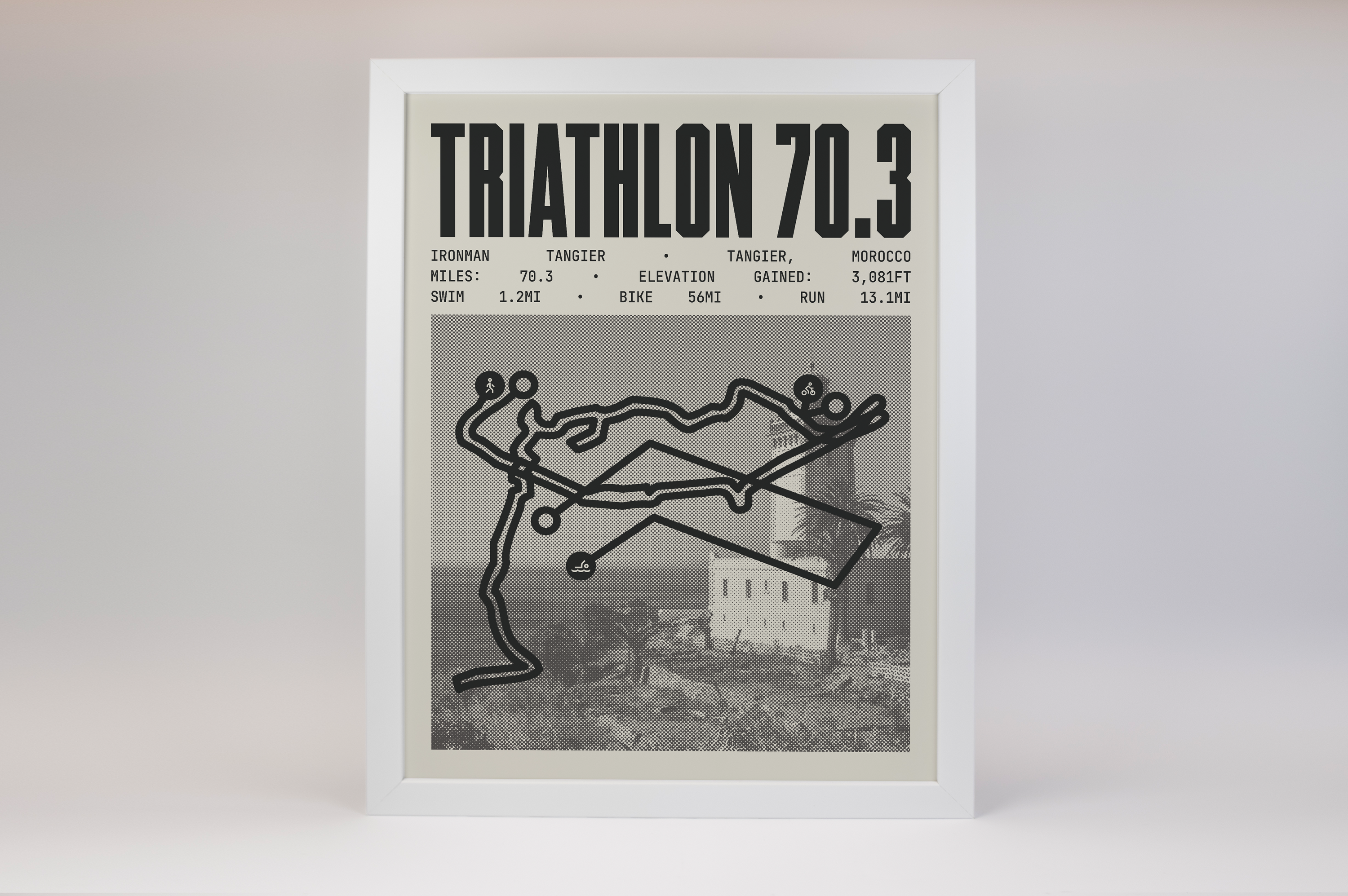 Ironman 70.3 Tangier Poster