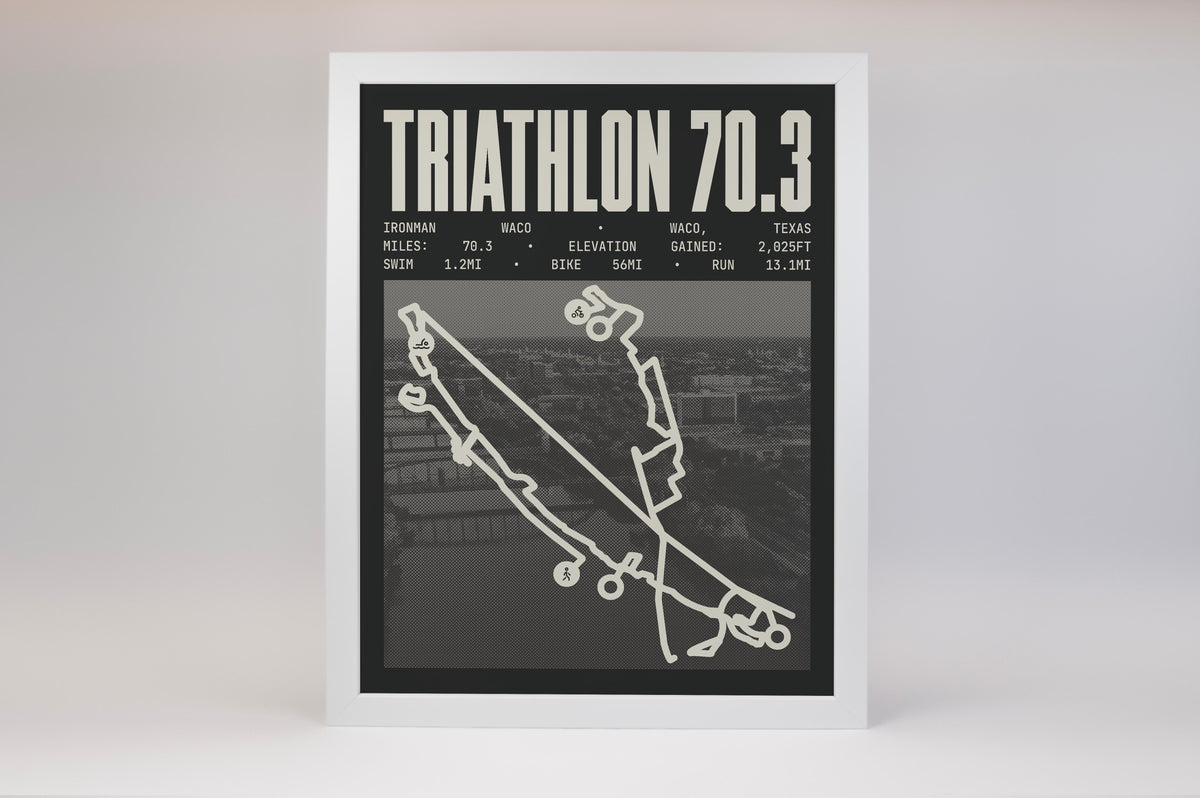Ironman 70.3 Waco Poster