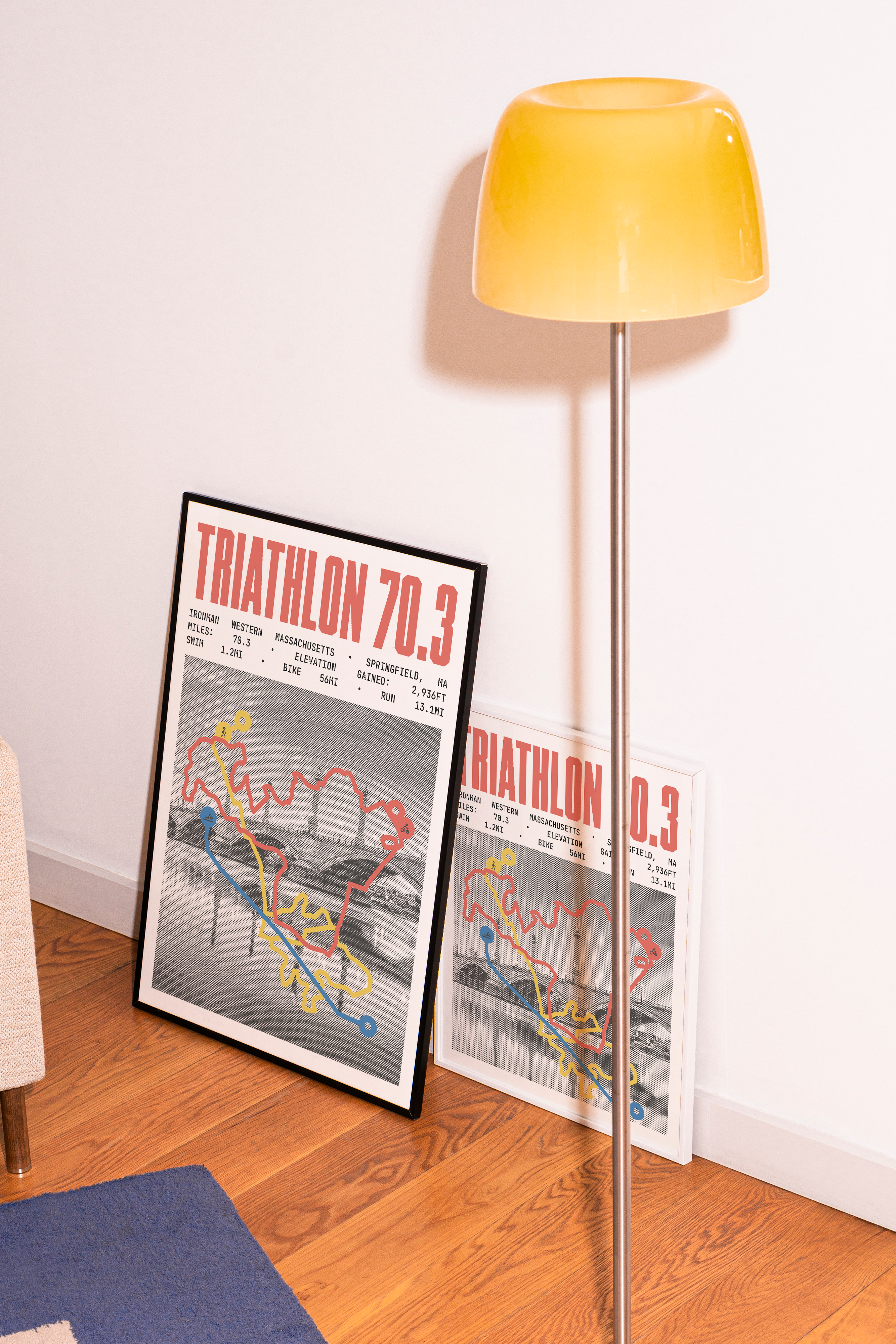 Ironman 70.3 Western Massachusetts Poster