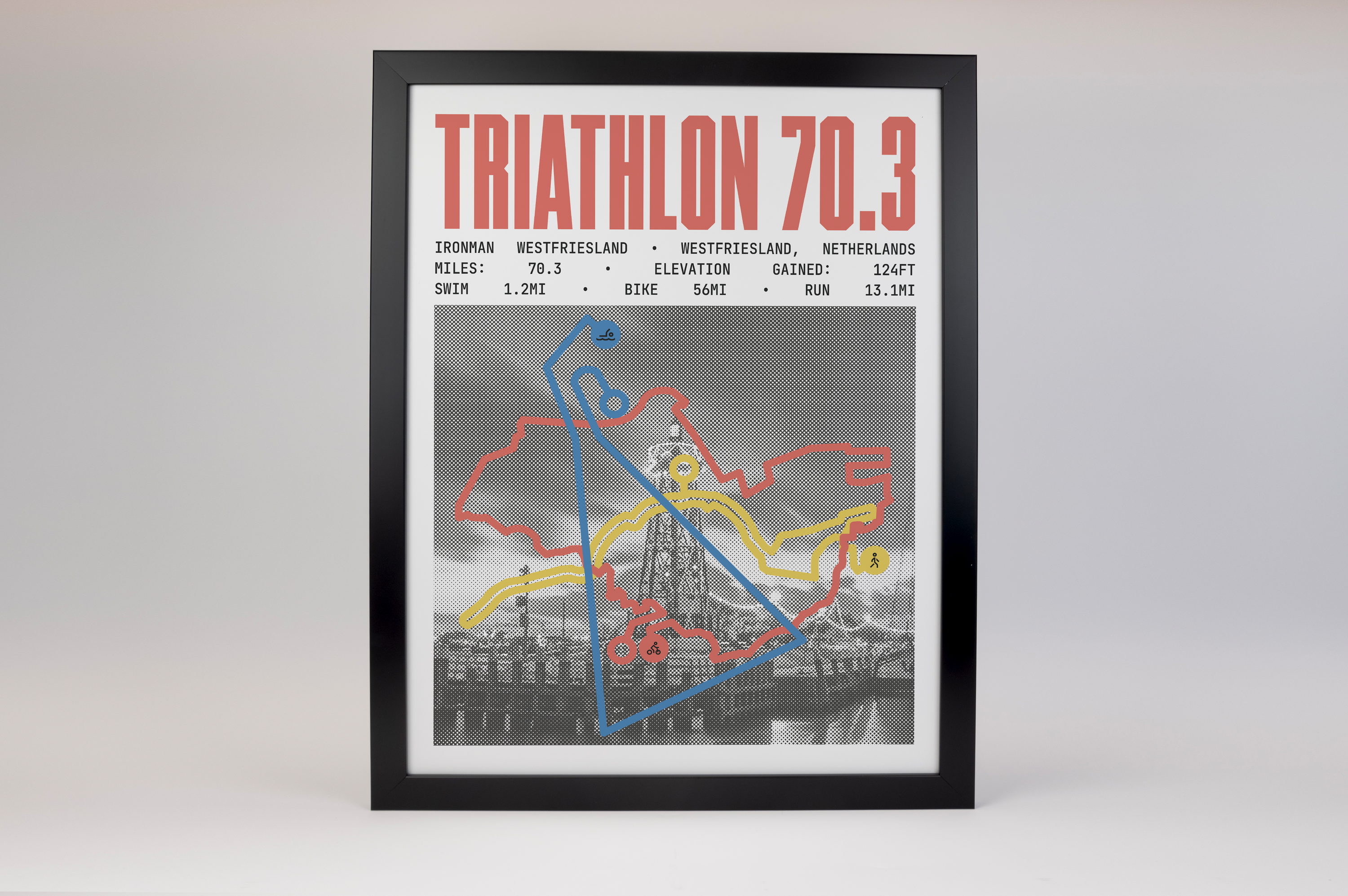 Ironman 70.3 Westfriesland Poster