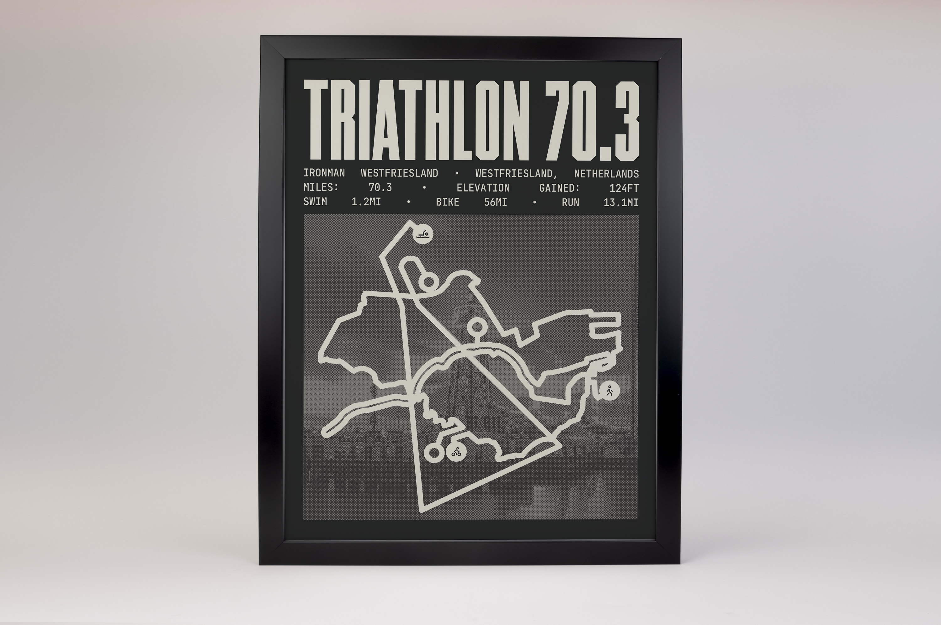 Ironman 70.3 Westfriesland Poster