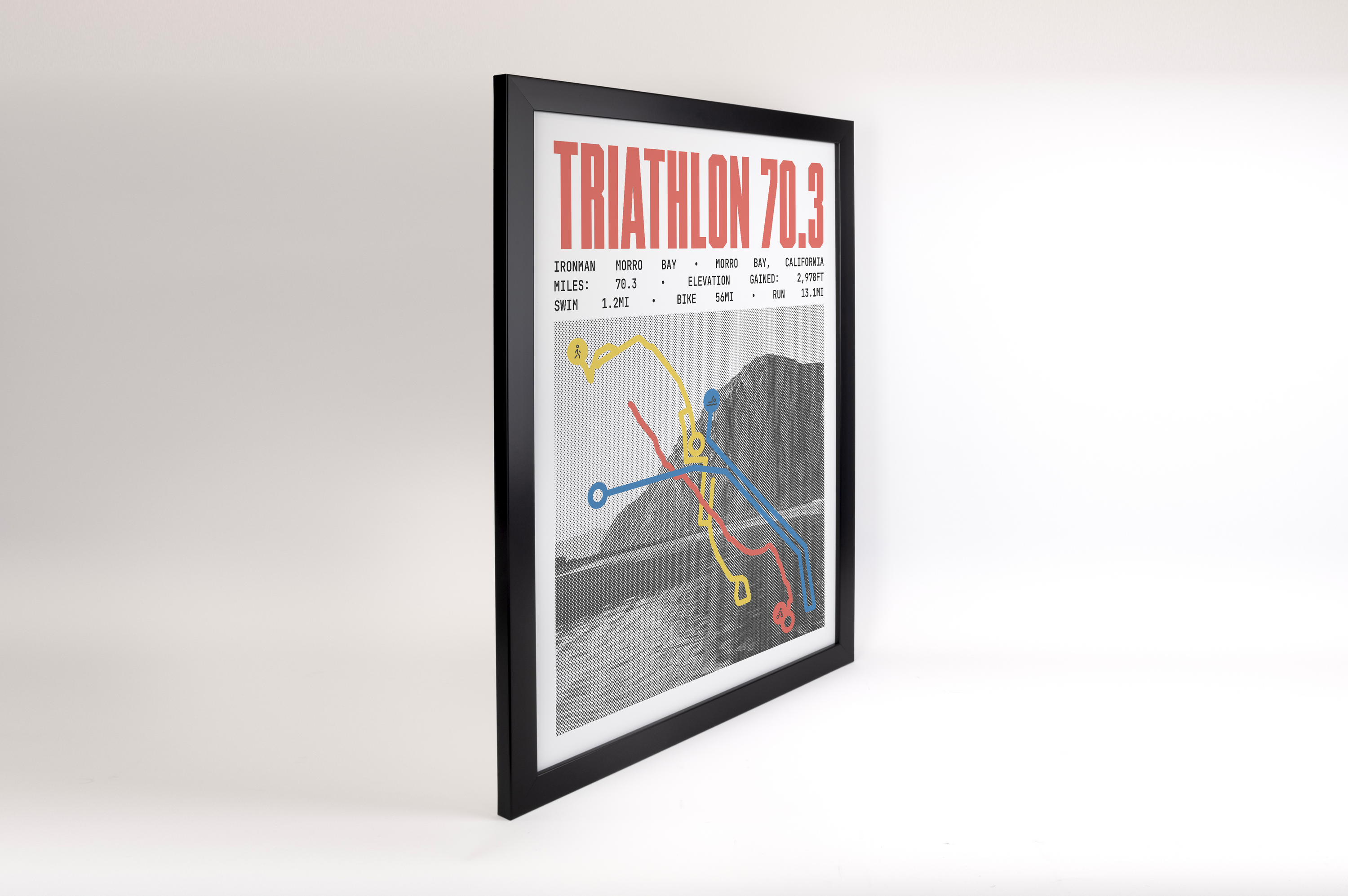 Ironman 70.3 Morro Bay Poster