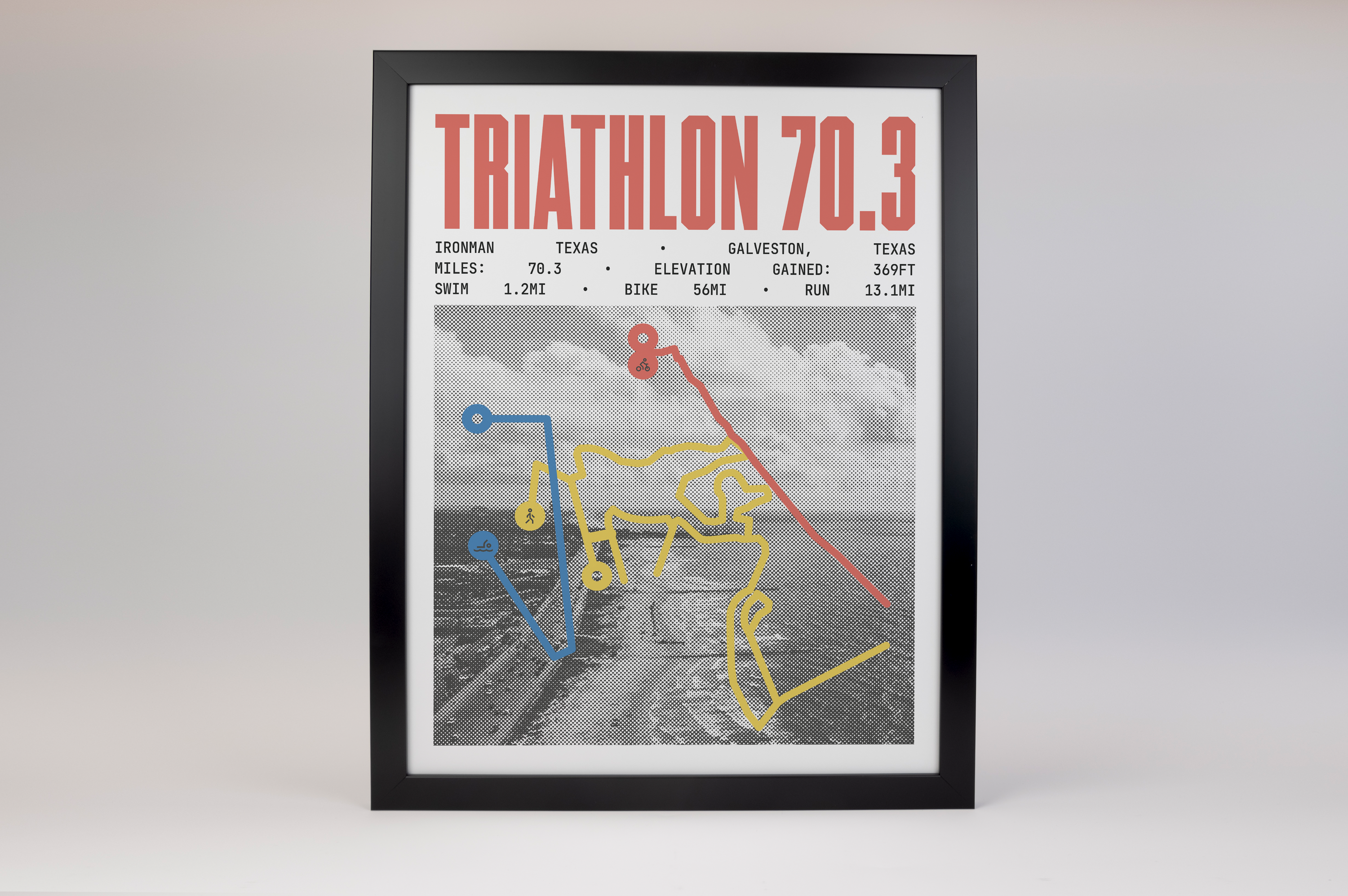 Ironman 70.3 Texas Poster