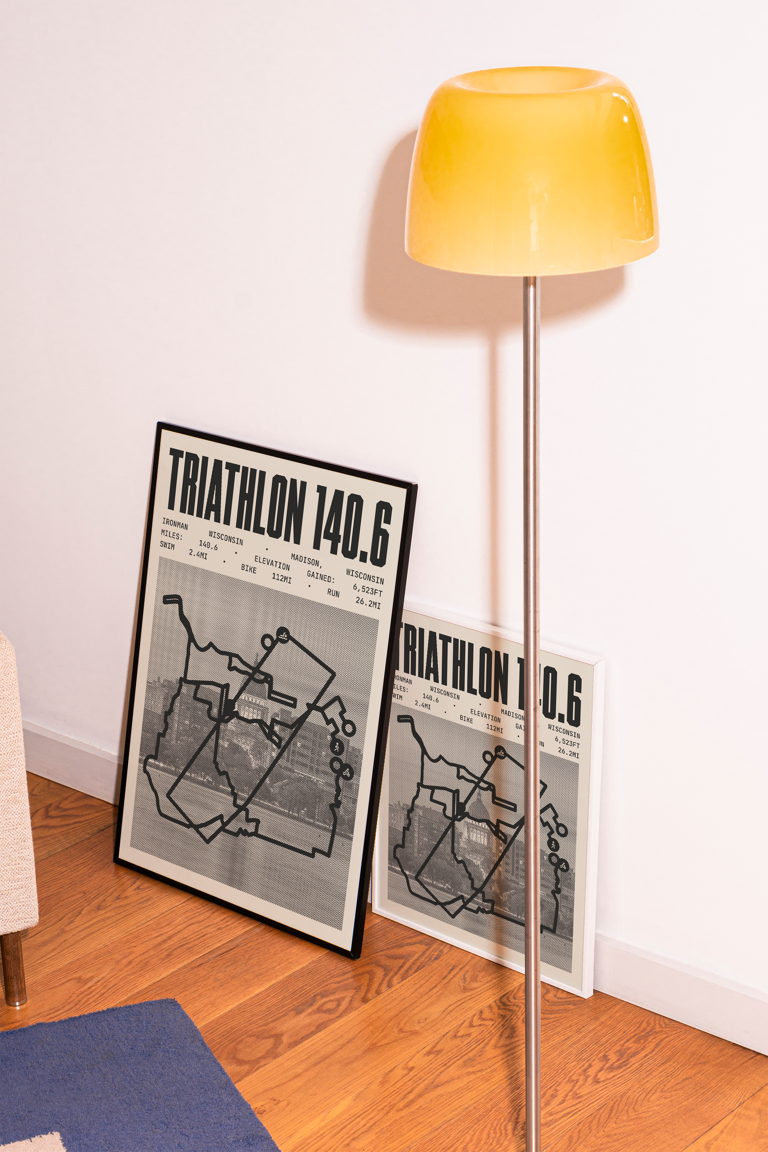 Ironman 140.6 Wisconsin Poster