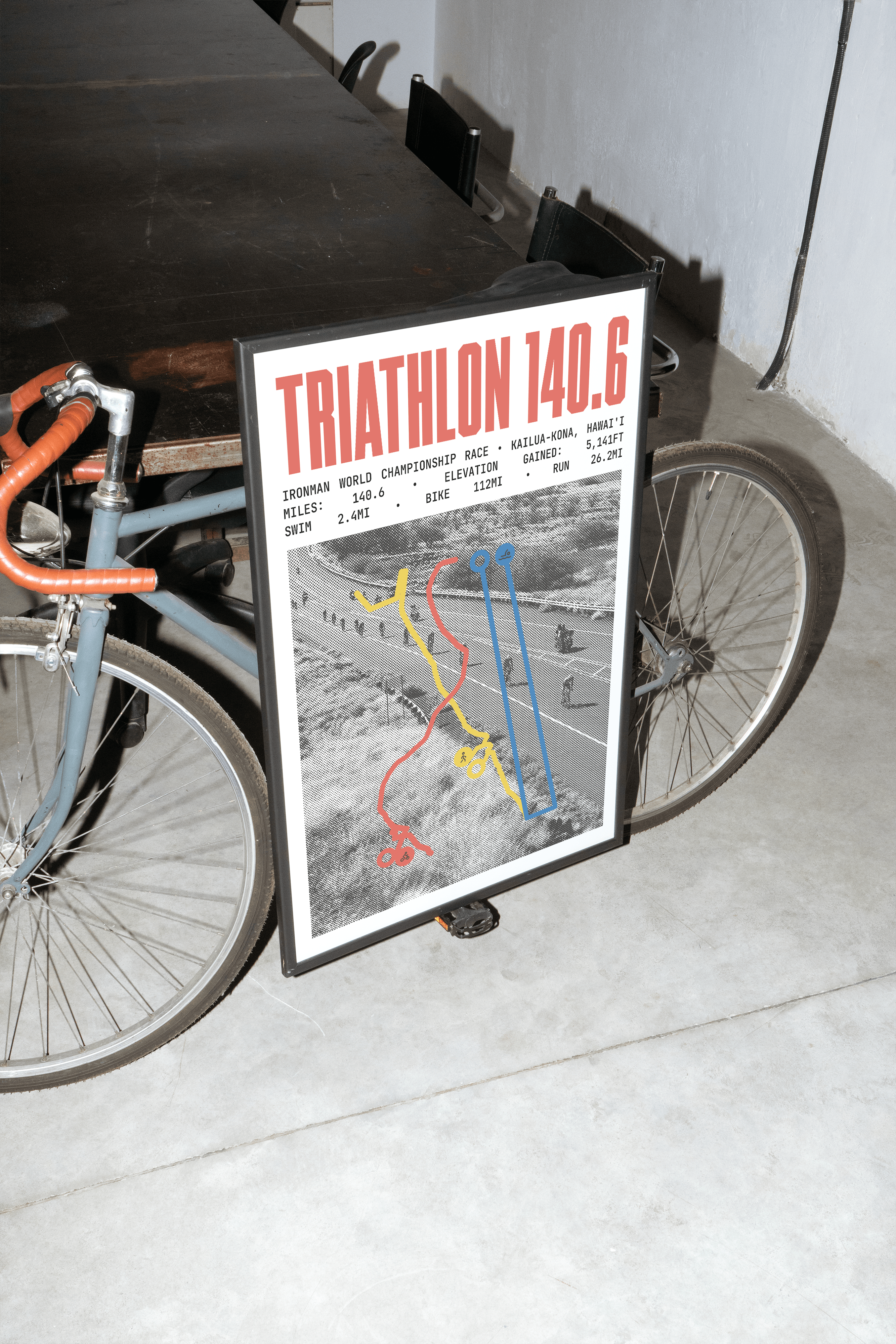 Ironman 140.6 World Championship - Men's Race Poster