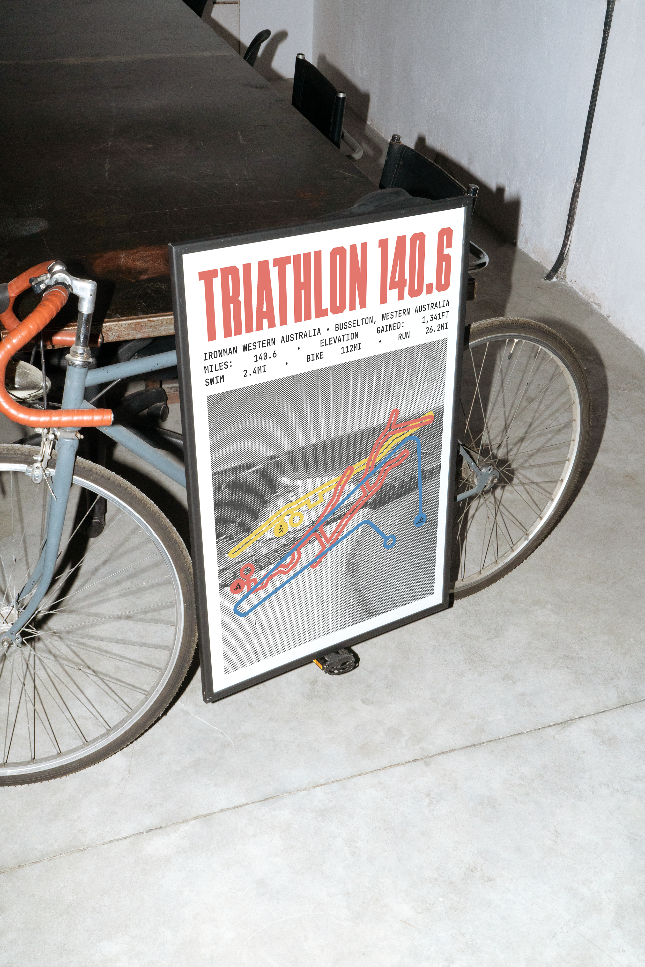 Ironman 140.6 Western Australia Poster