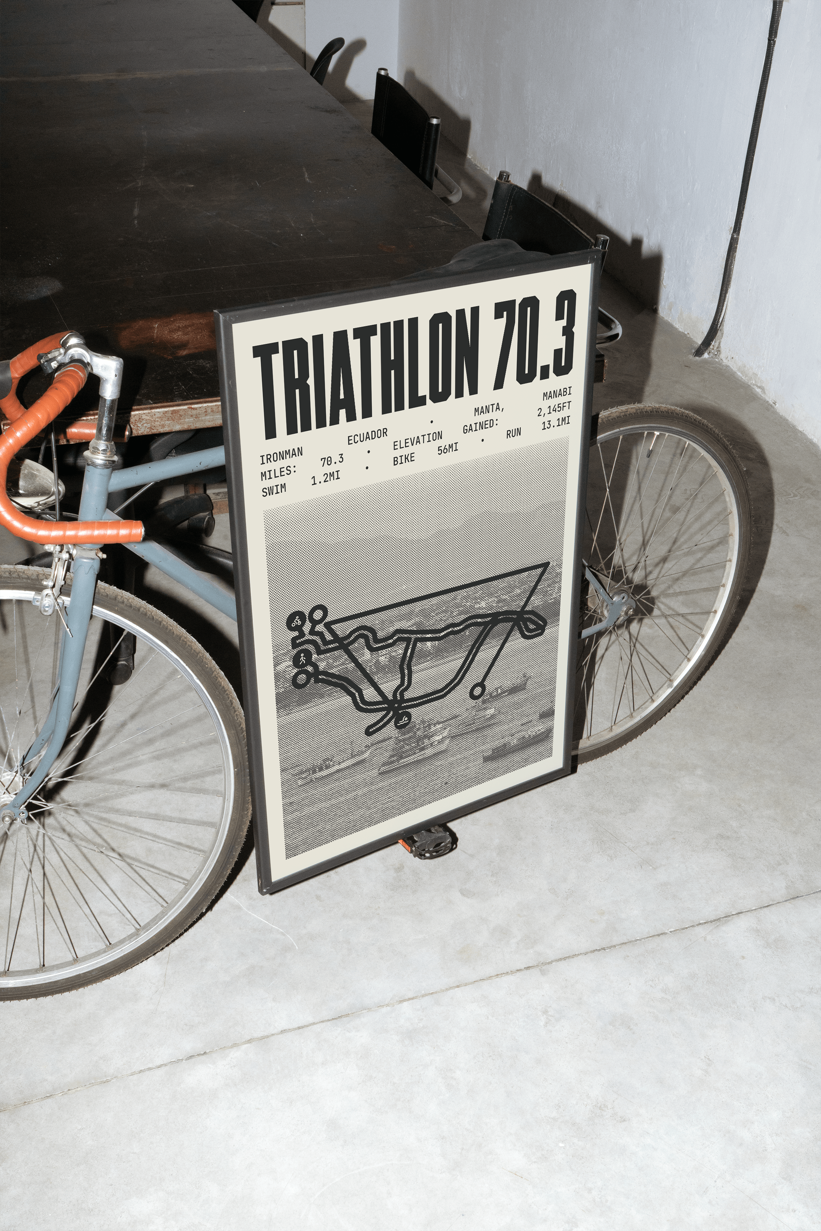 Ironman 70.3 Ecuador Poster