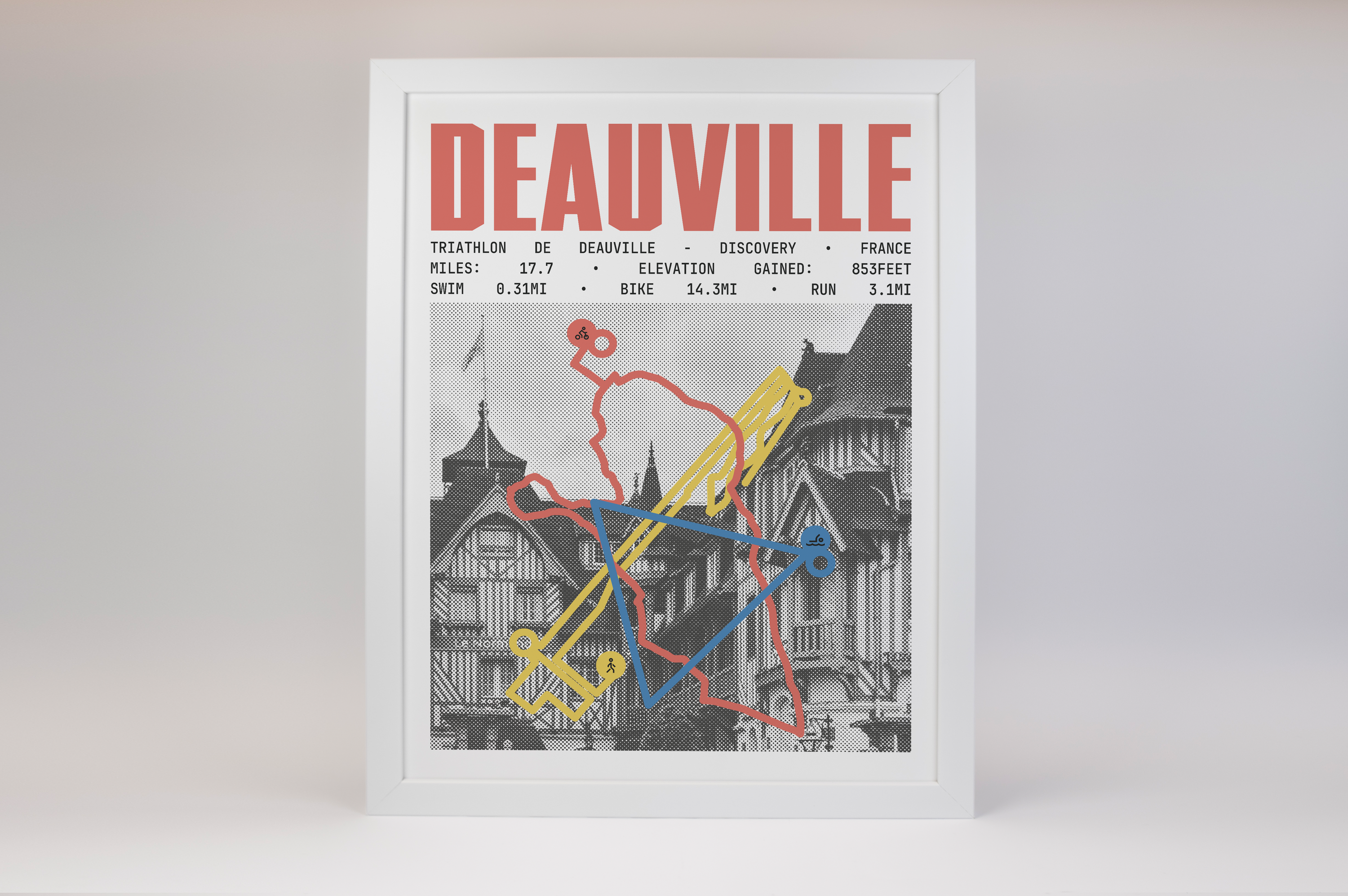 Triathlon de Deauville - DISCOVERY Poster