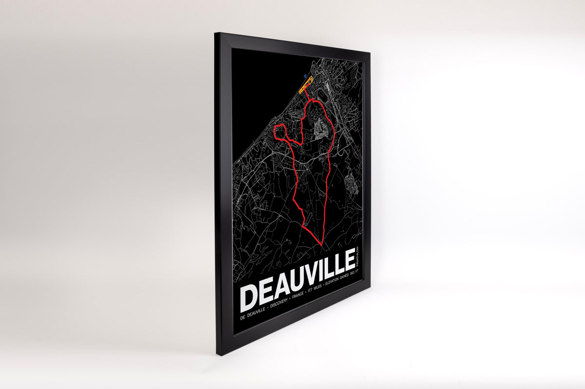 Triathlon de Deauville DISCOVERY Poster - Grid Style