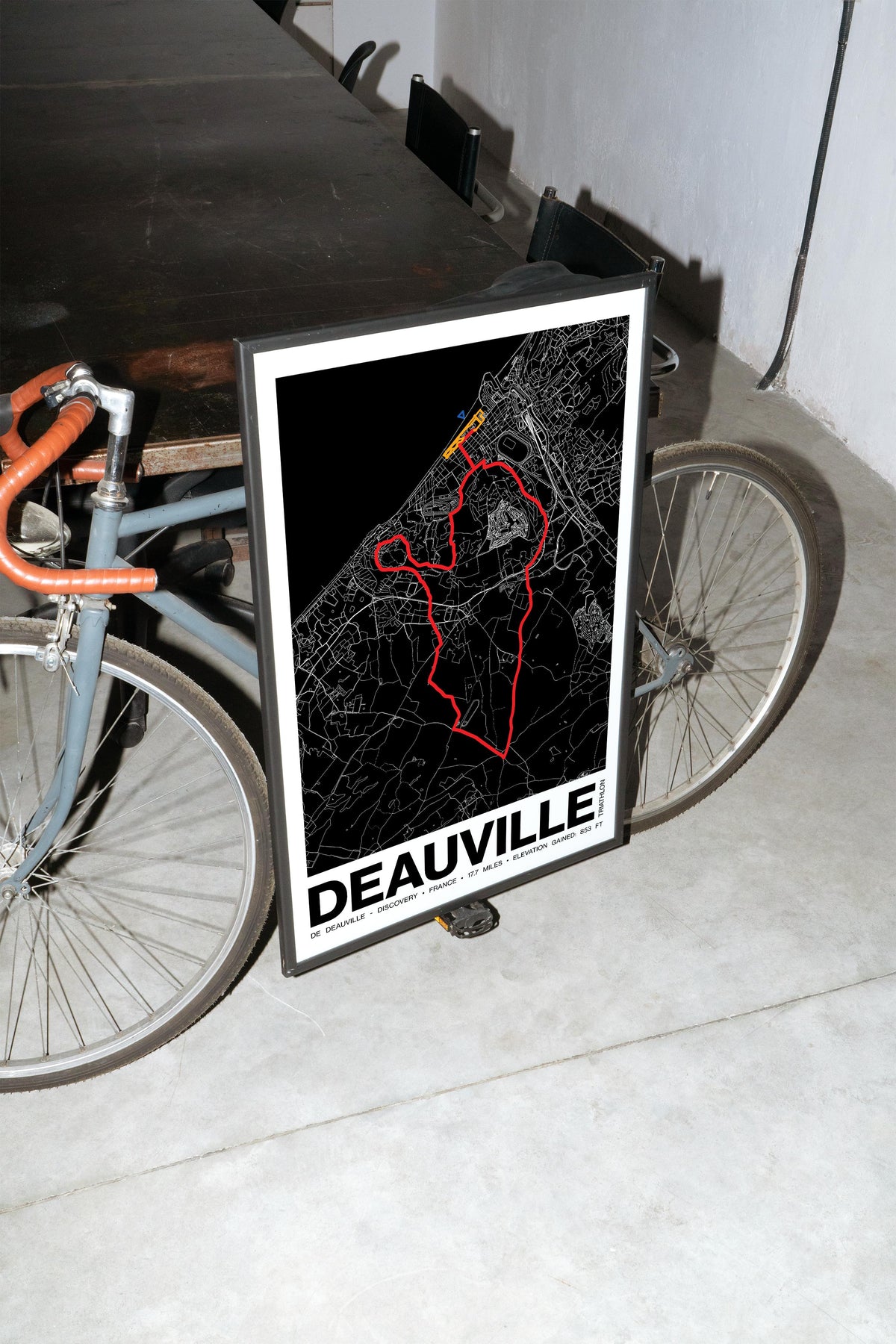 Triathlon de Deauville DISCOVERY Poster - Grid Style