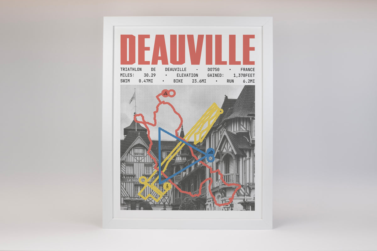 Triathlon de Deauville - DO750 Poster