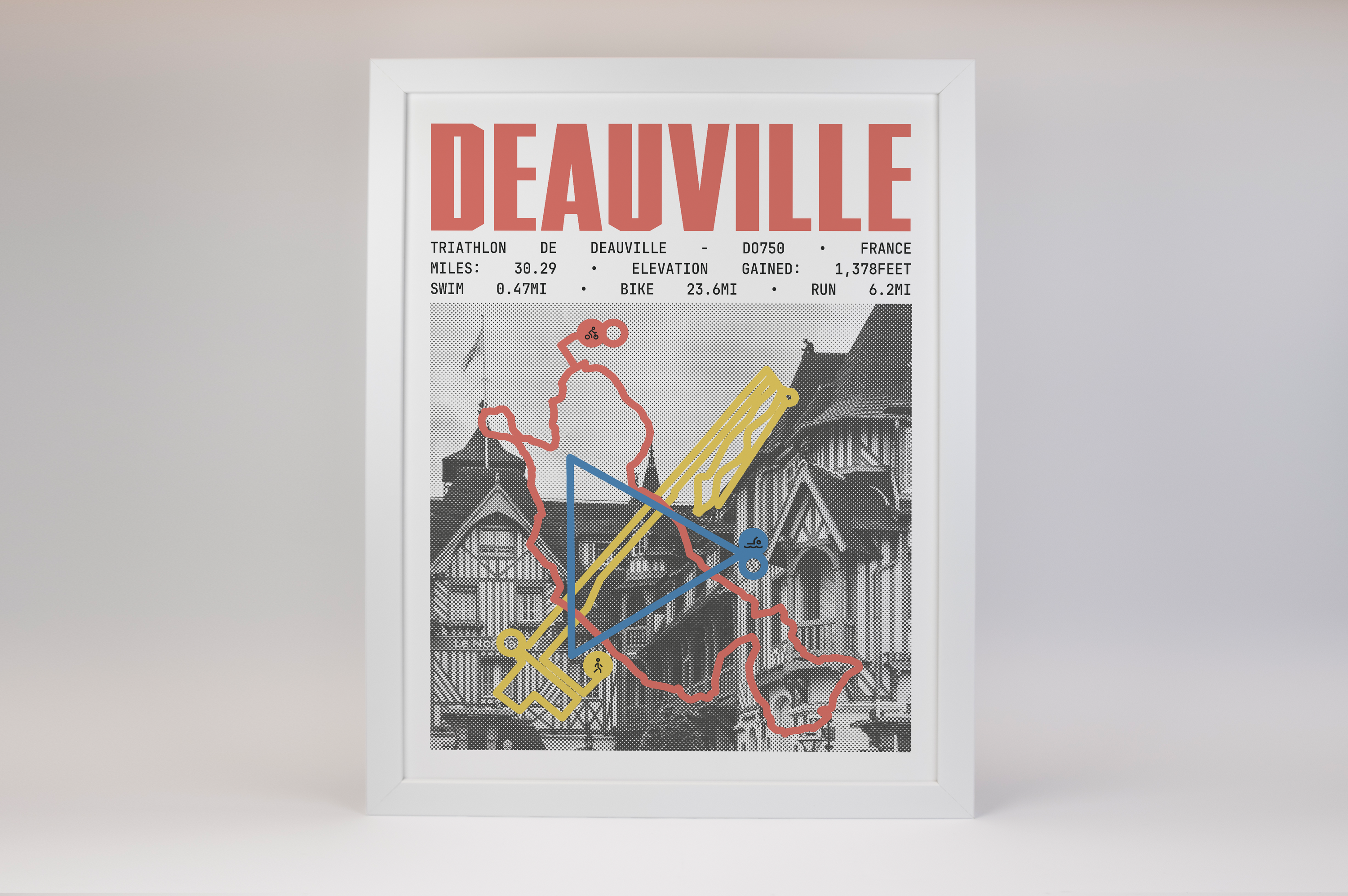 Triathlon de Deauville - DO750 Poster