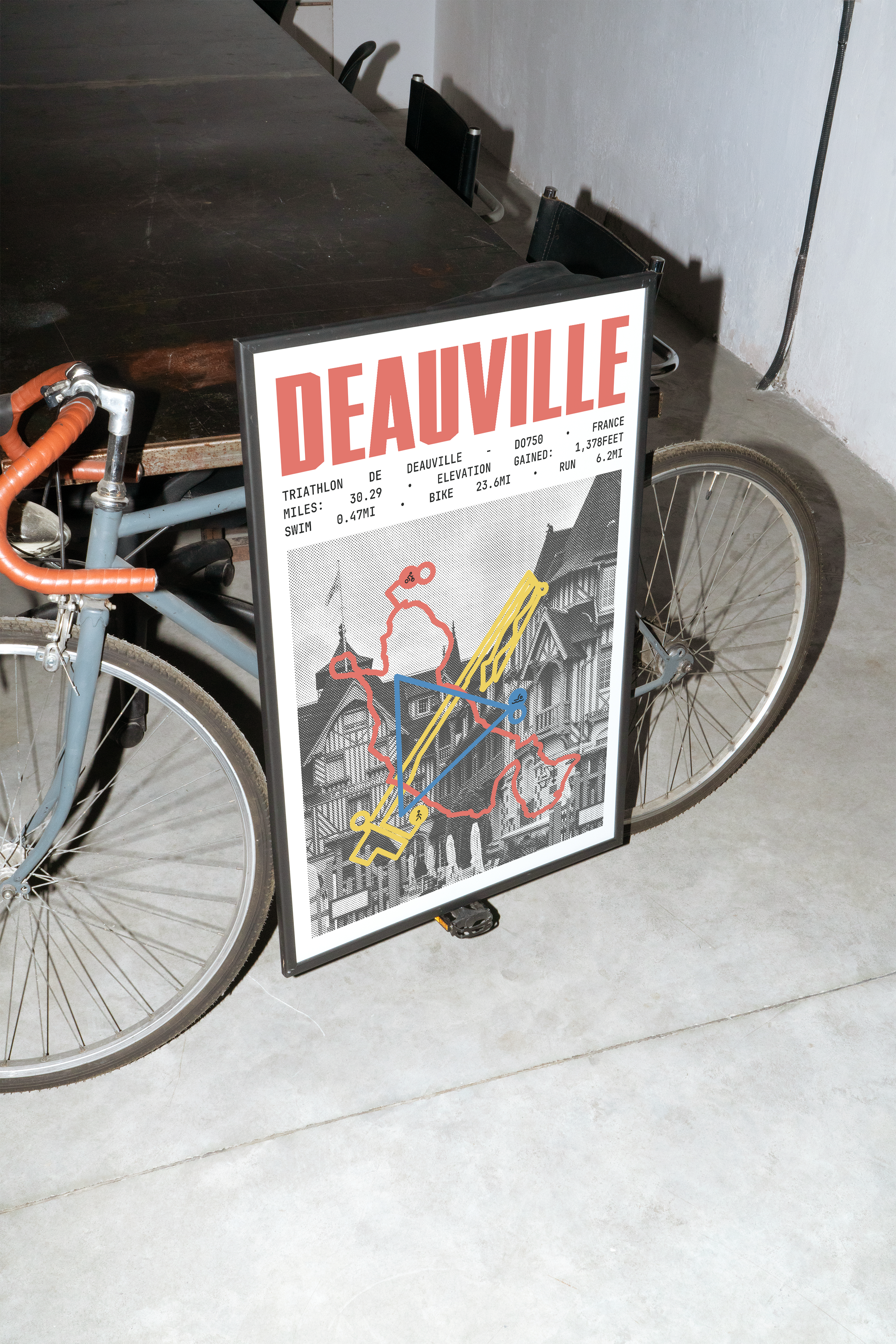 Triathlon de Deauville - DO750 Poster