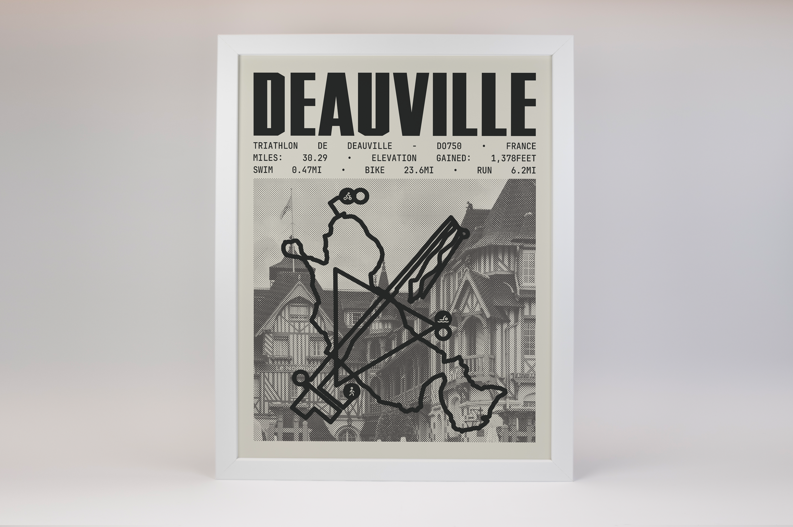 Triathlon de Deauville - DO750 Poster