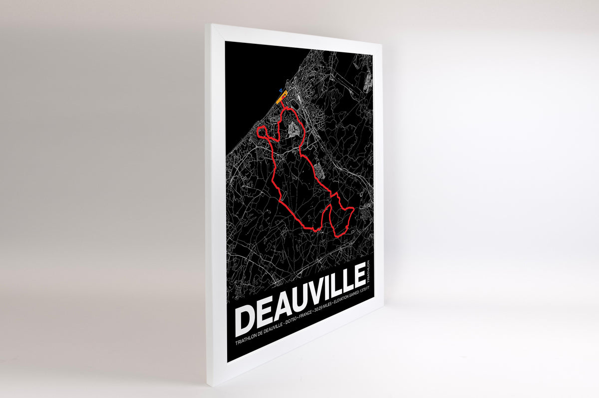 Triathlon de Deauville DO750 Poster - Grid Style