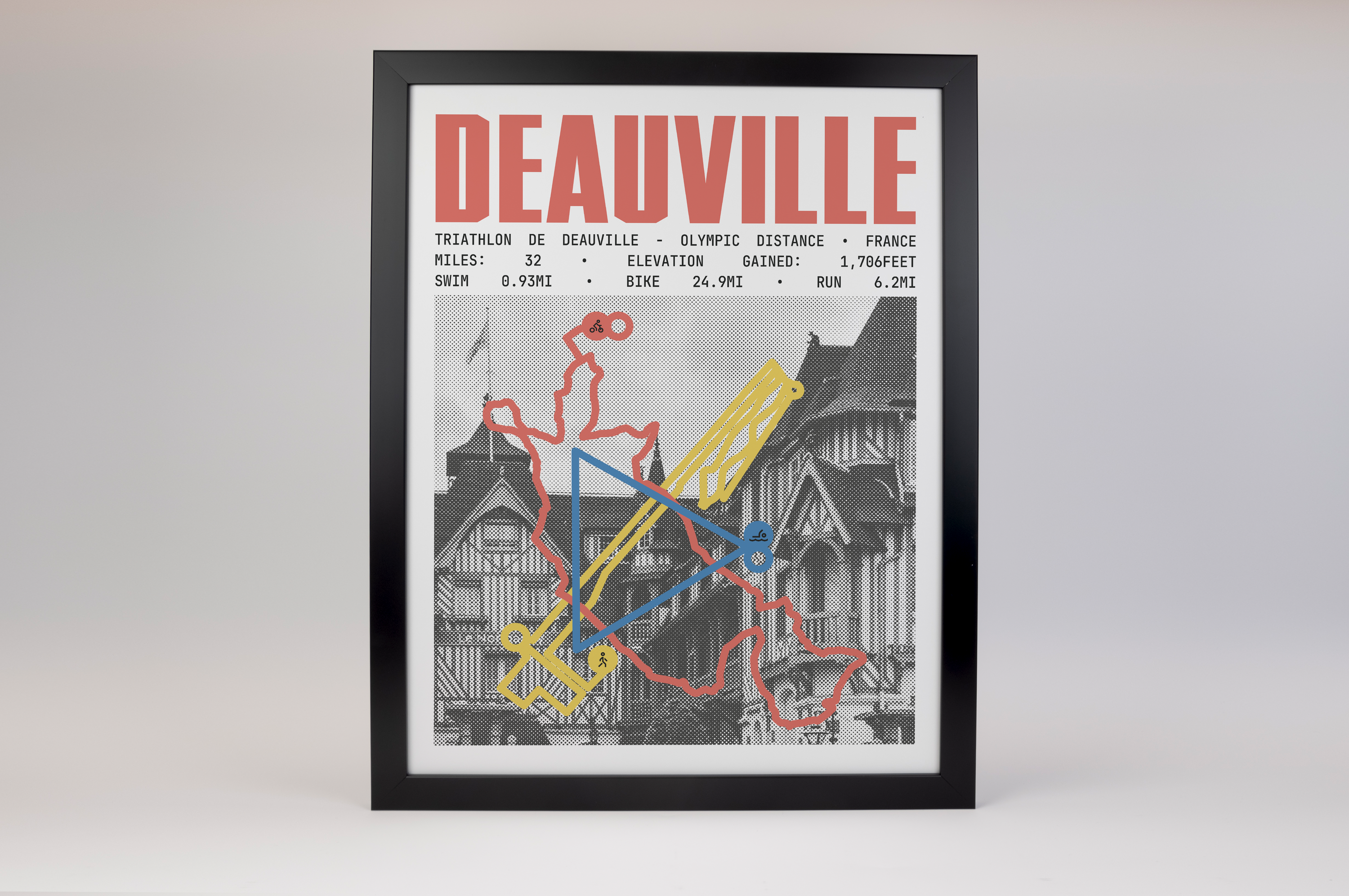 Triathlon de Deauville - OLYMPIC DISTANCE Poster