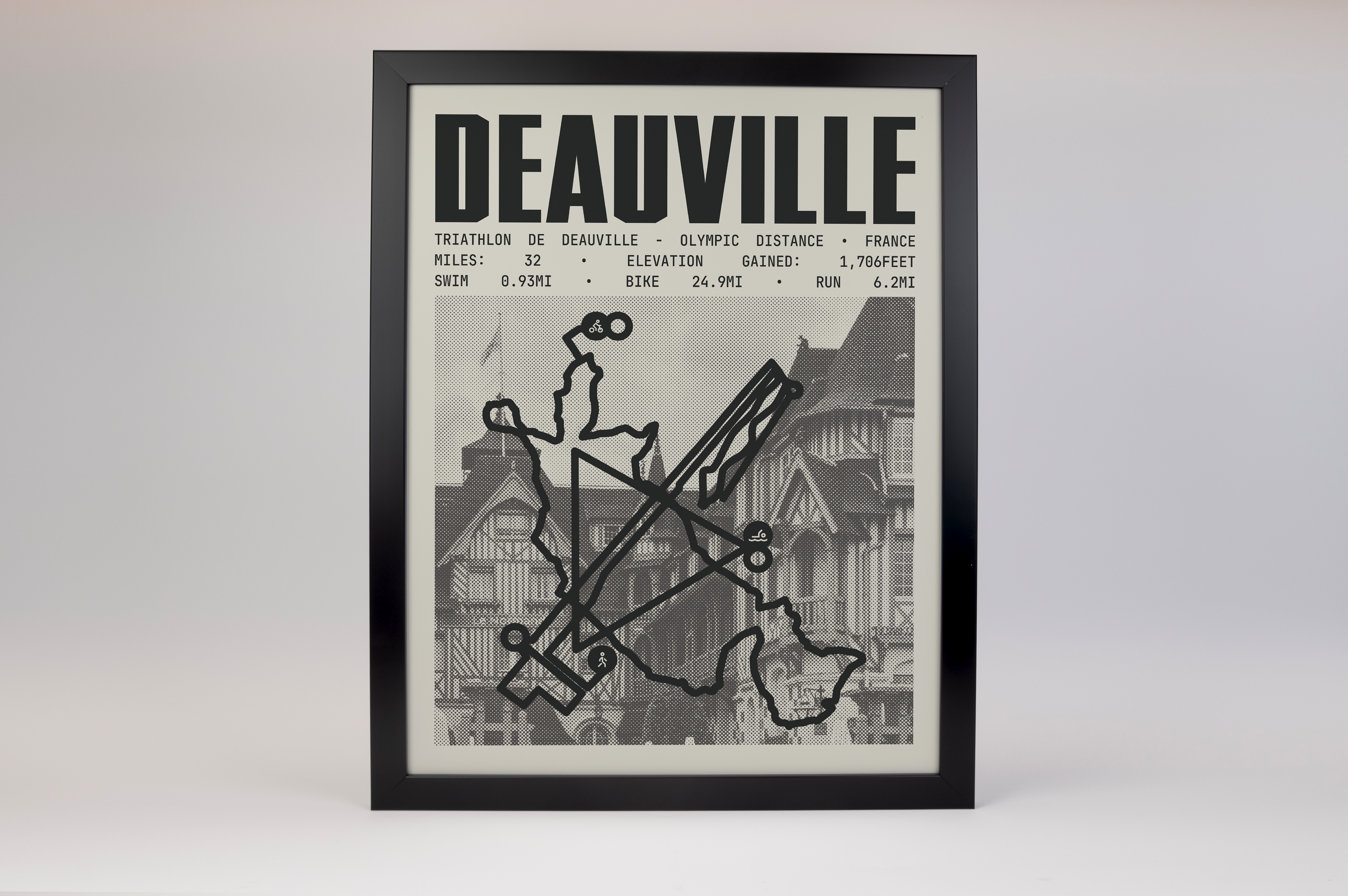 Triathlon de Deauville - OLYMPIC DISTANCE Poster