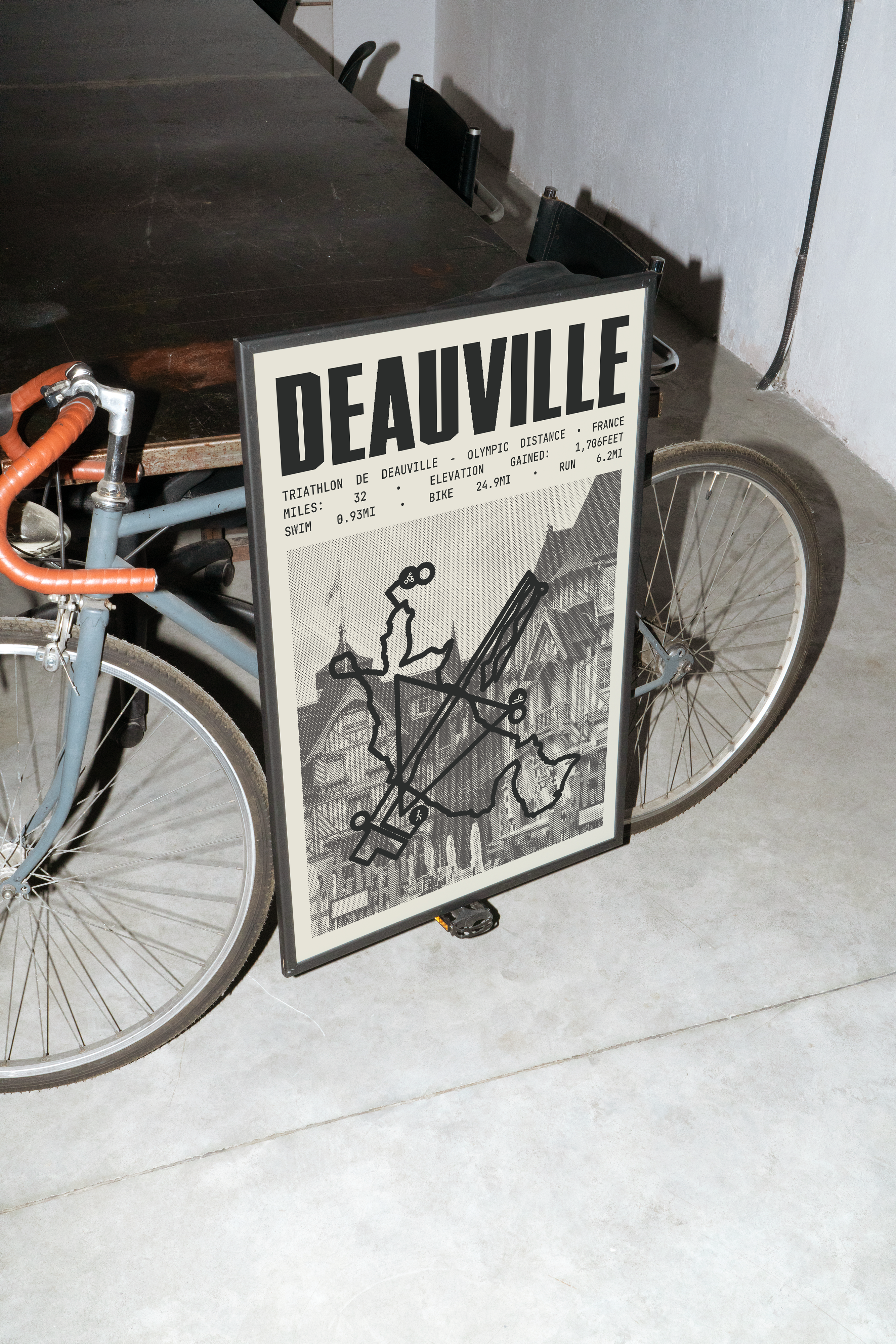 Triathlon de Deauville - OLYMPIC DISTANCE Poster