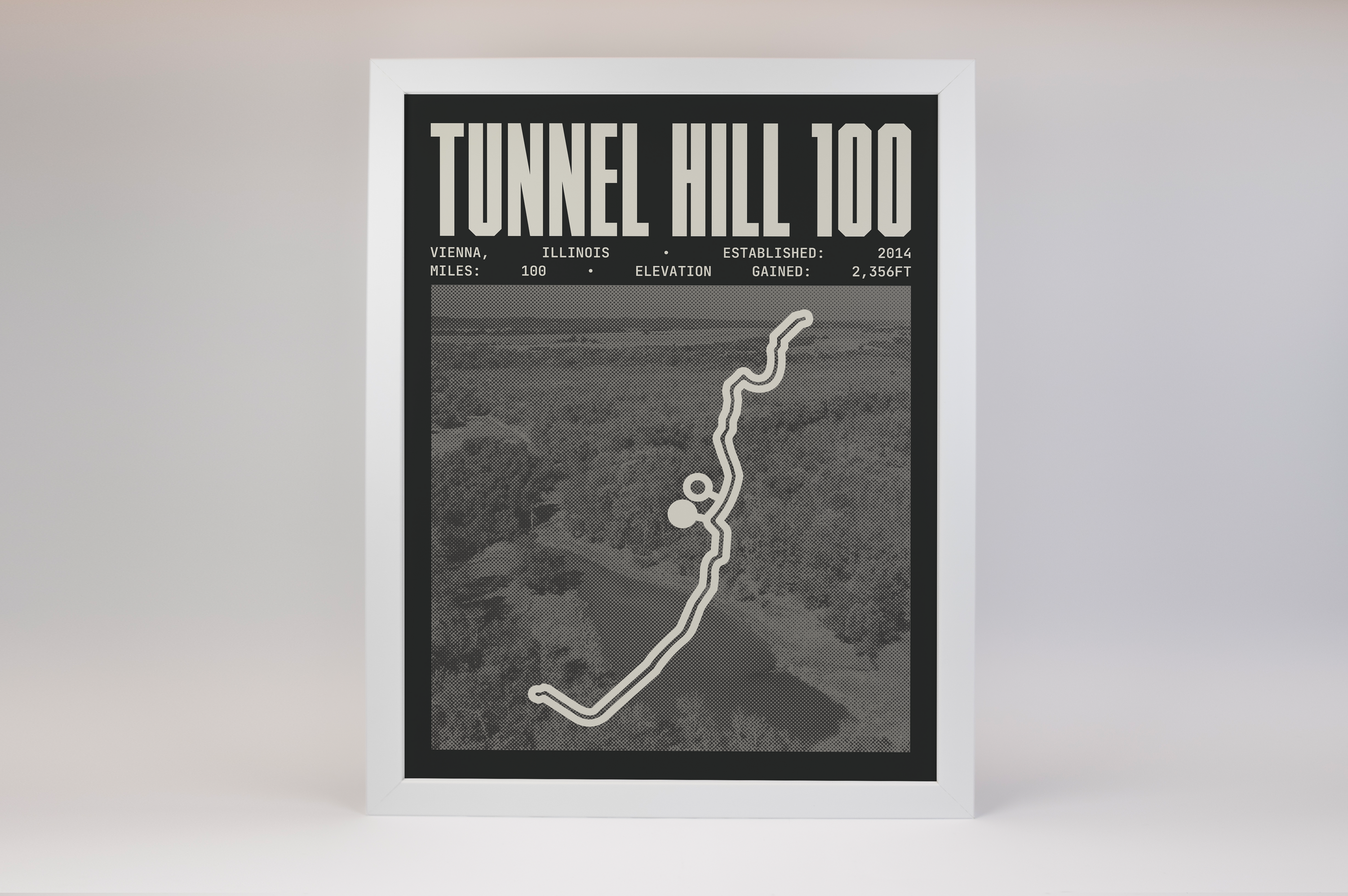 Tunnel Hill 100 Endurance Run Poster