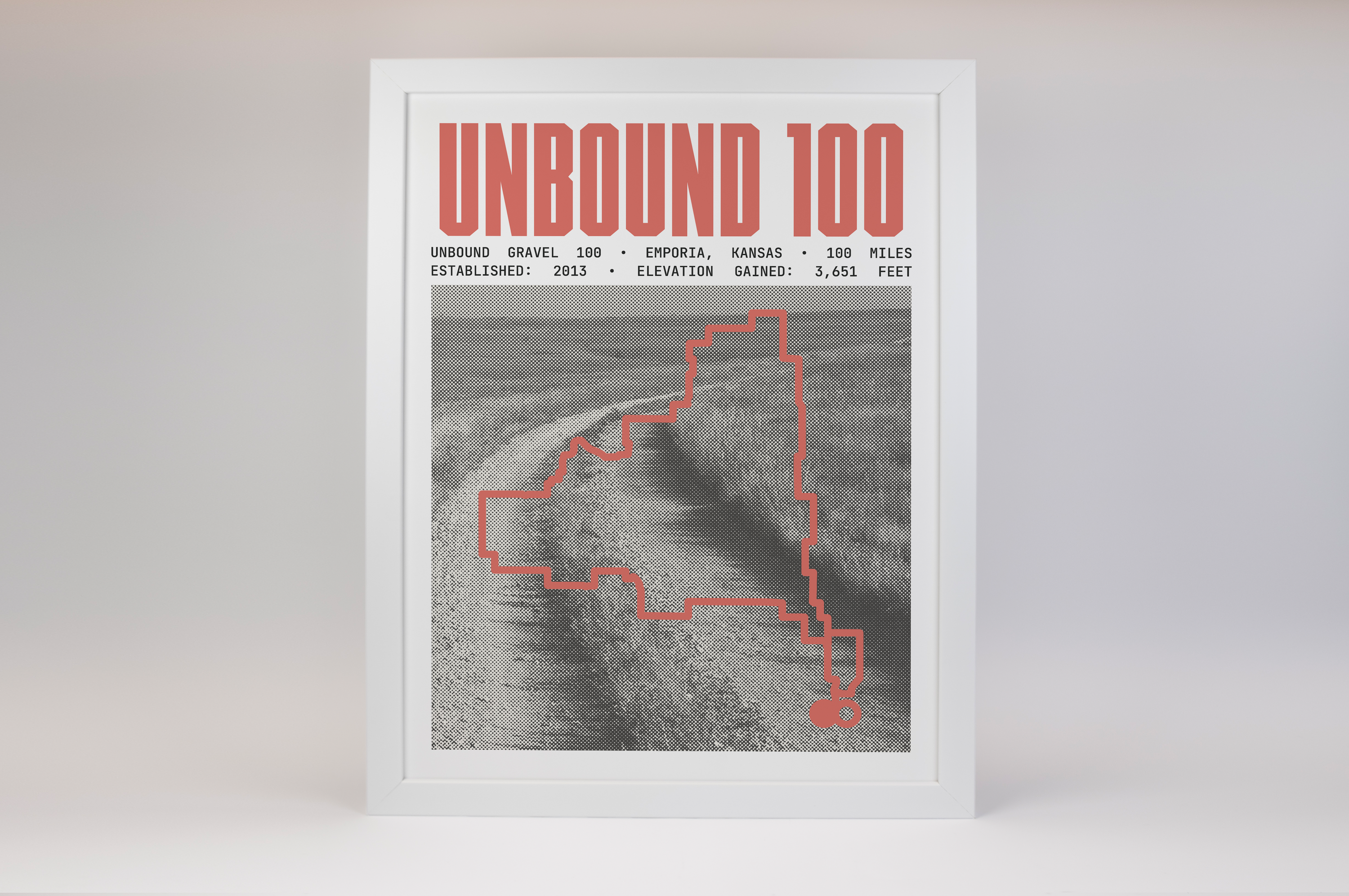 UNBOUND Gravel 100 Poster