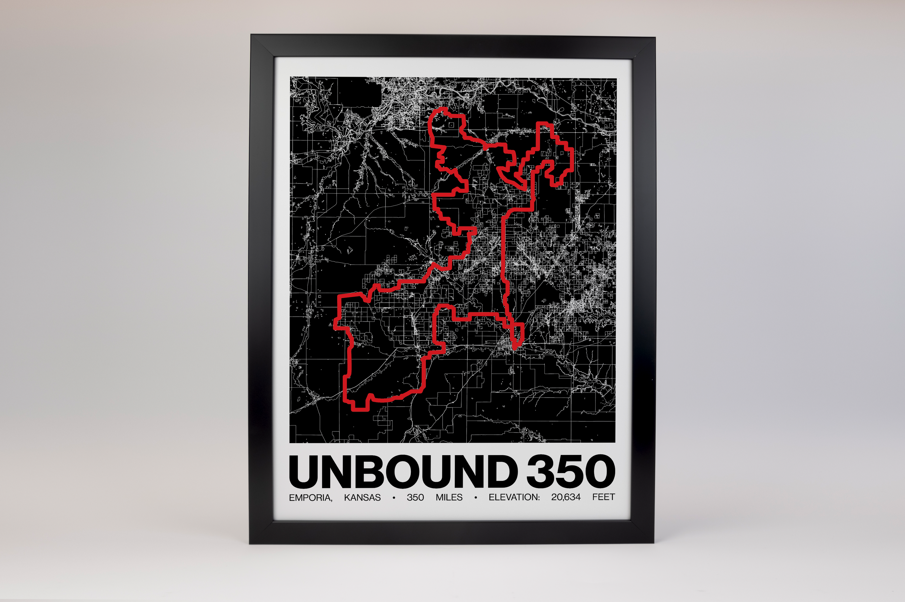 UNBOUND Gravel XL Poster - Grid Style