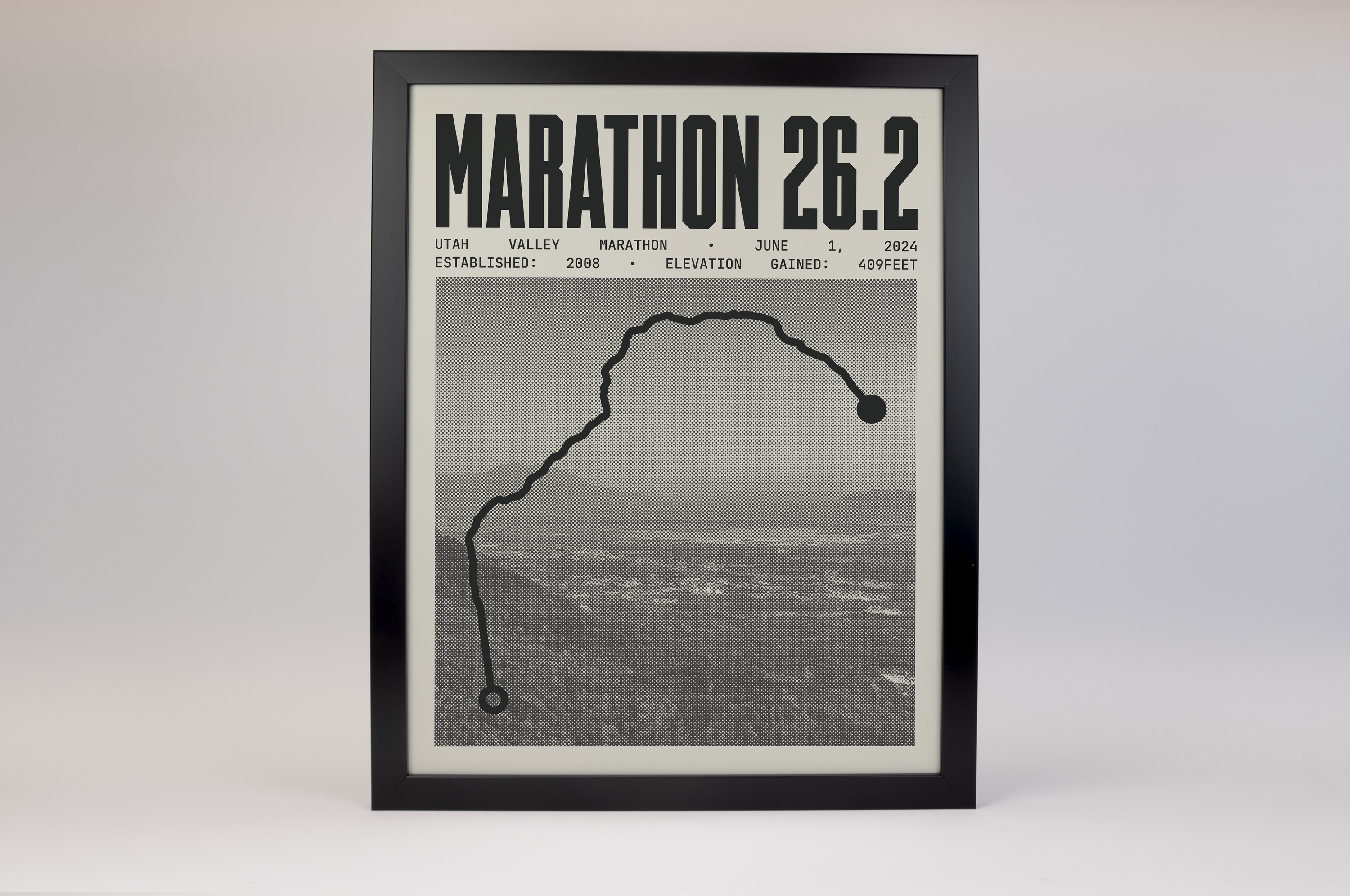 Utah Valley Marathon Poster