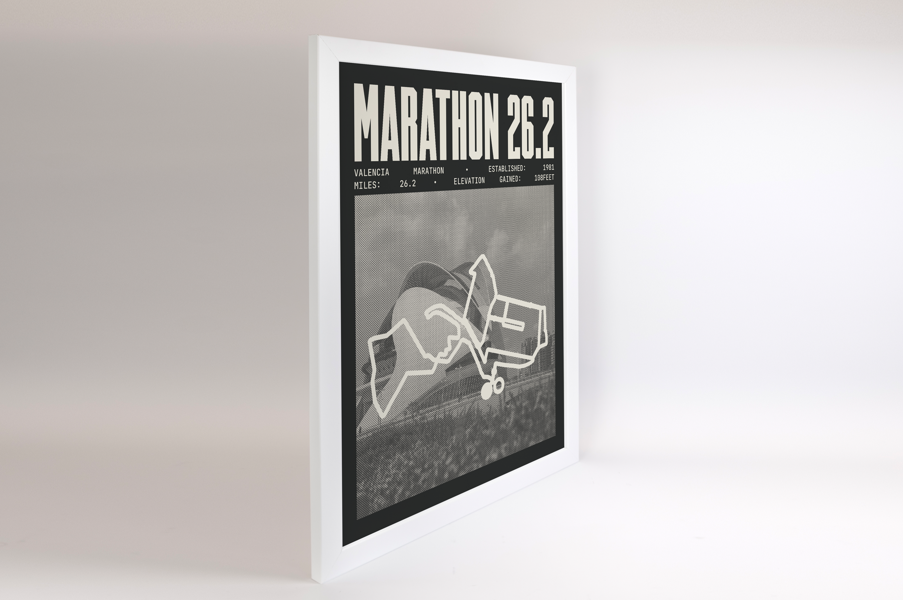 Valencia Marathon Poster