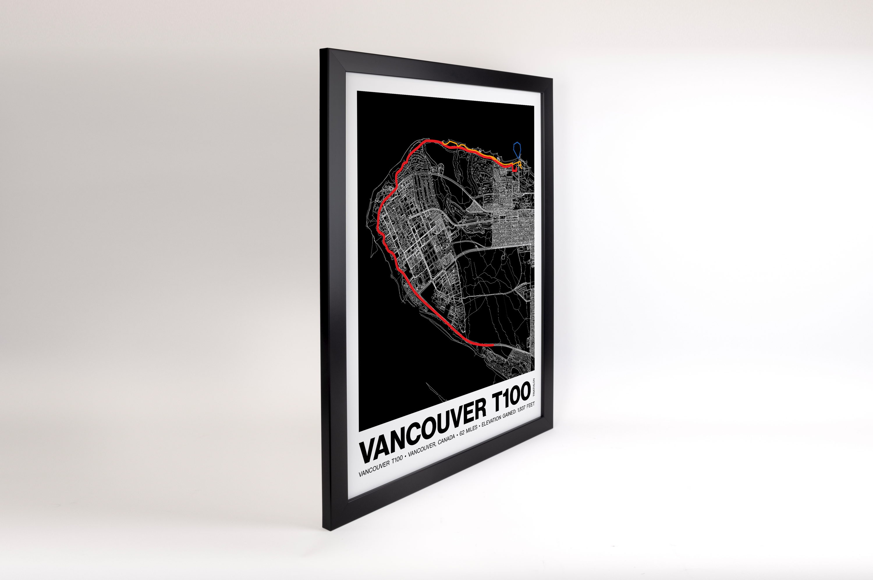 Vancouver T100 Poster - Grid Style