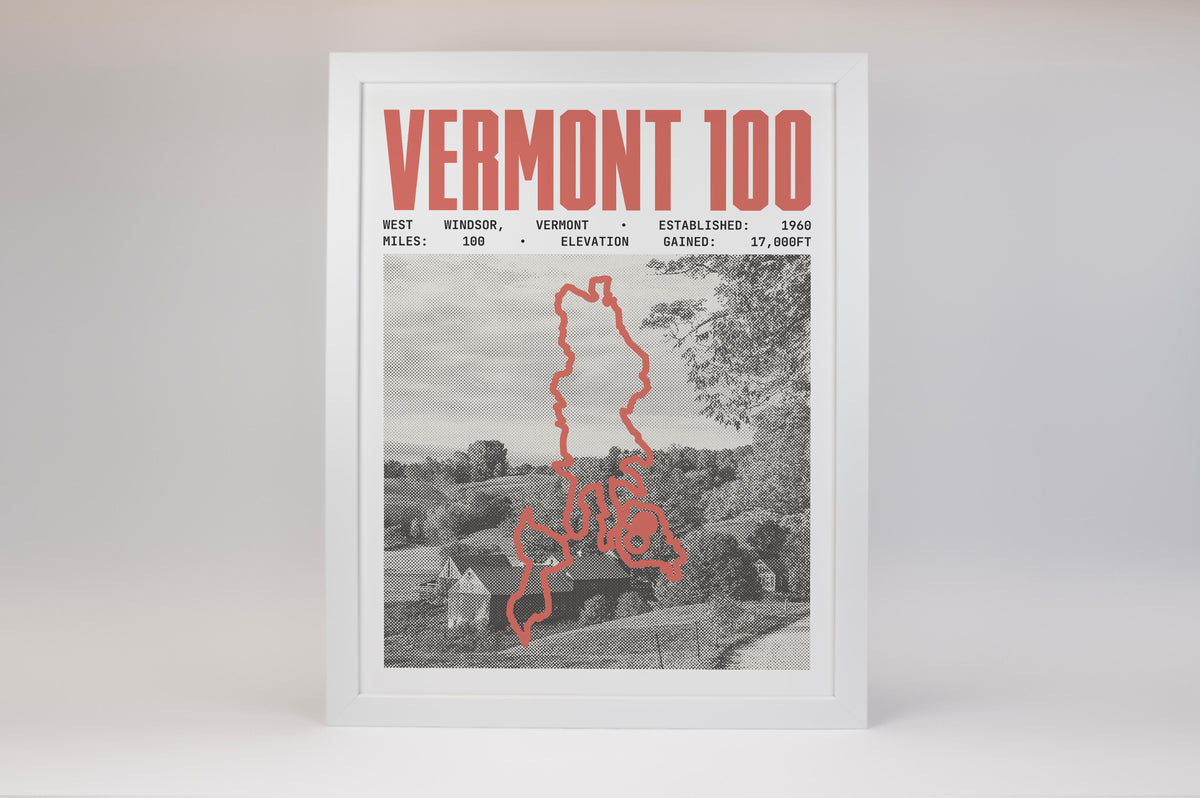 Vermont 100 Mile Endurance Run Poster