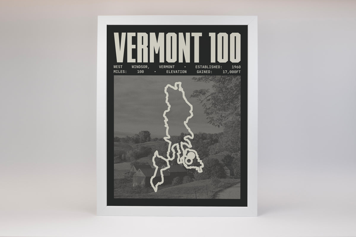 Vermont 100 Mile Endurance Run Poster
