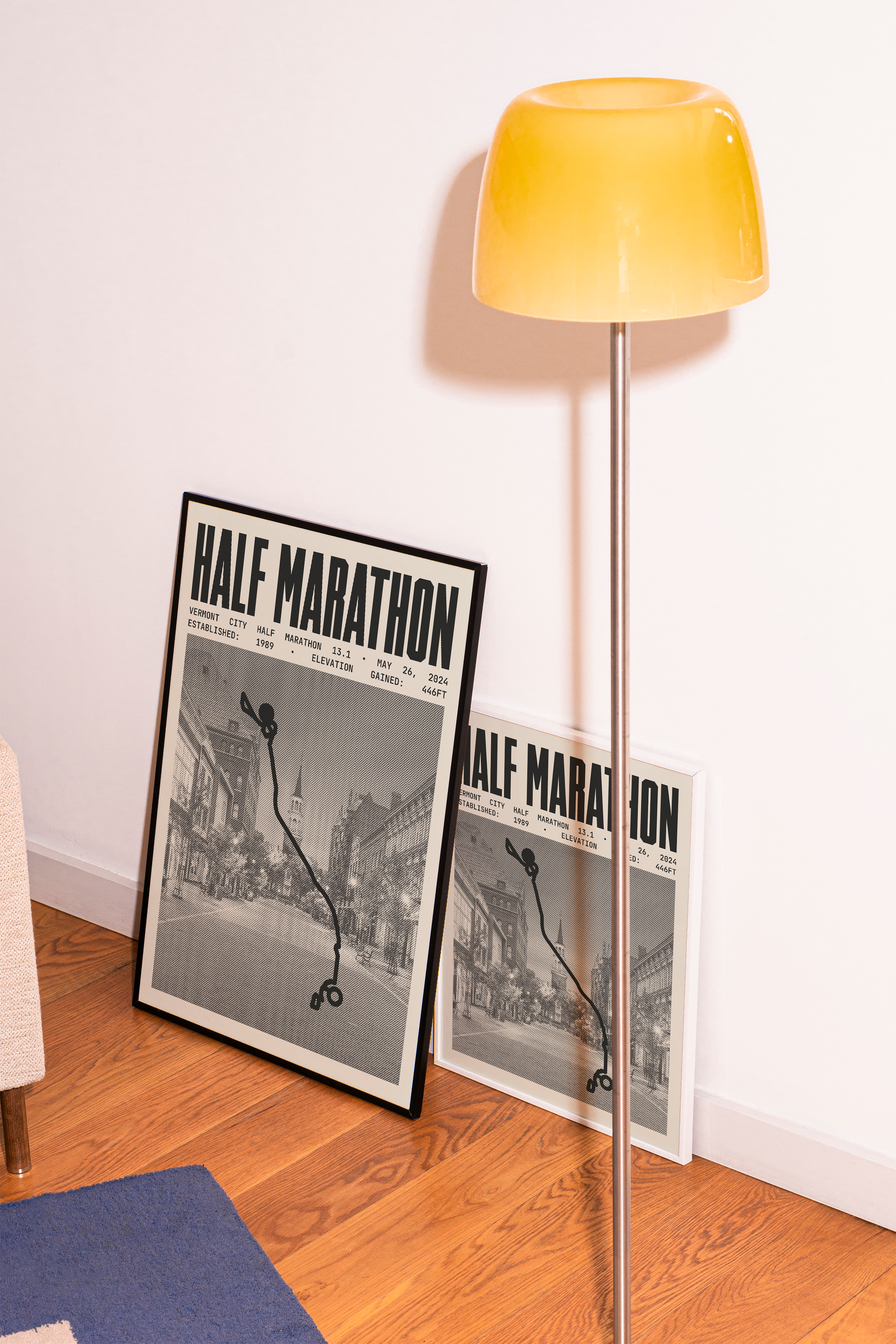 Vermont City Half-Marathon Poster