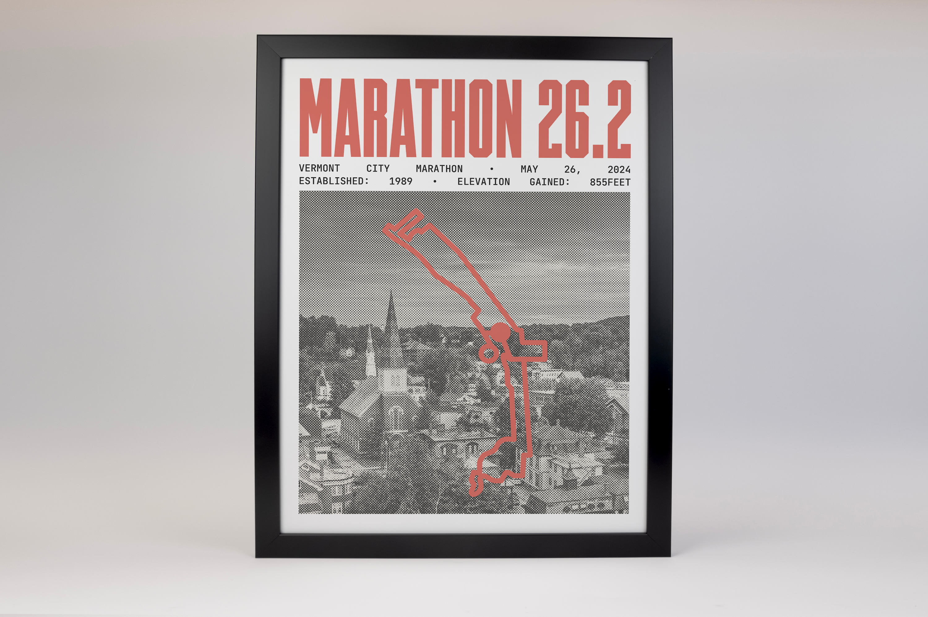 Vermont City Marathon Poster V2