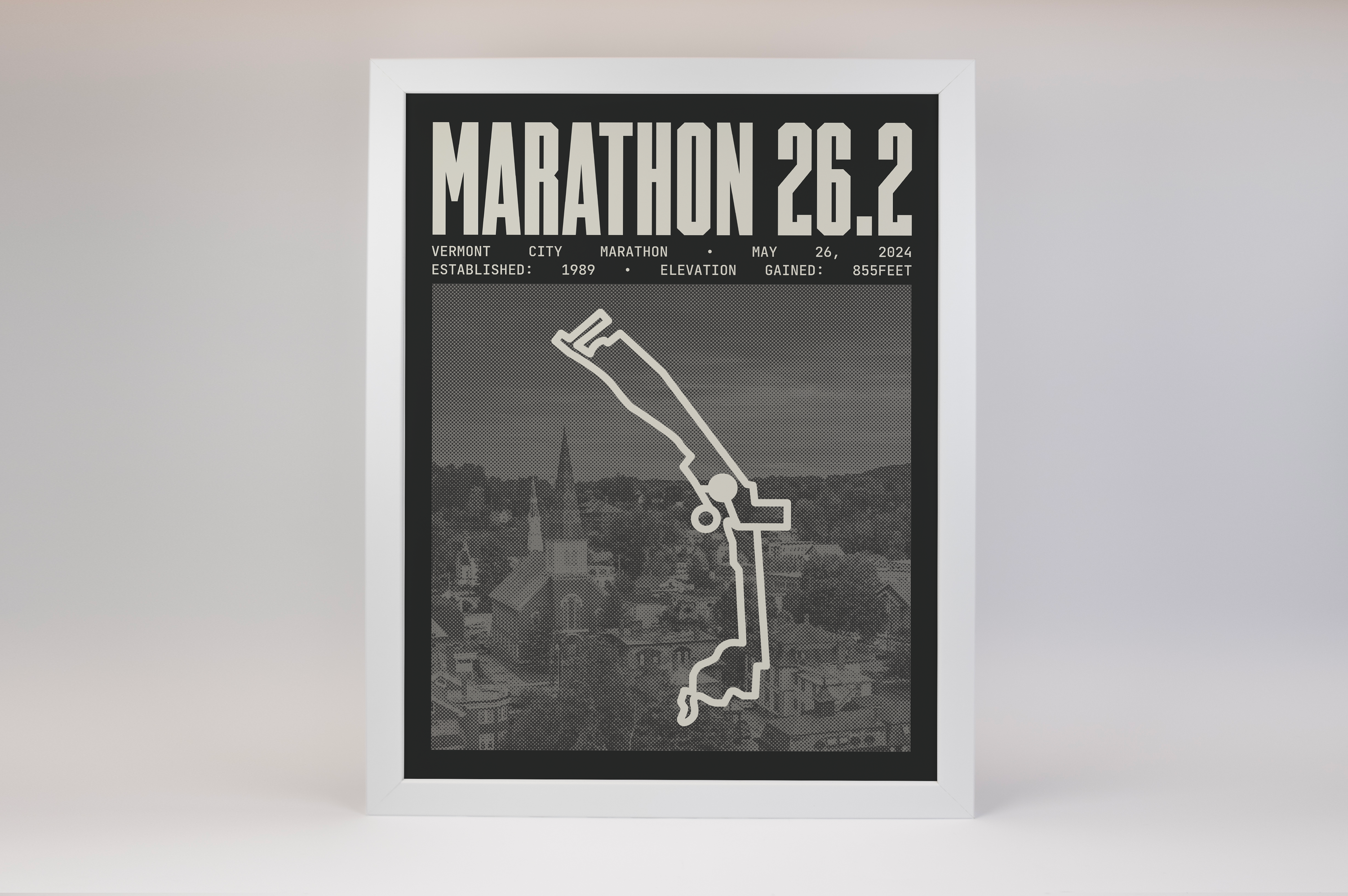 Vermont City Marathon Poster V2