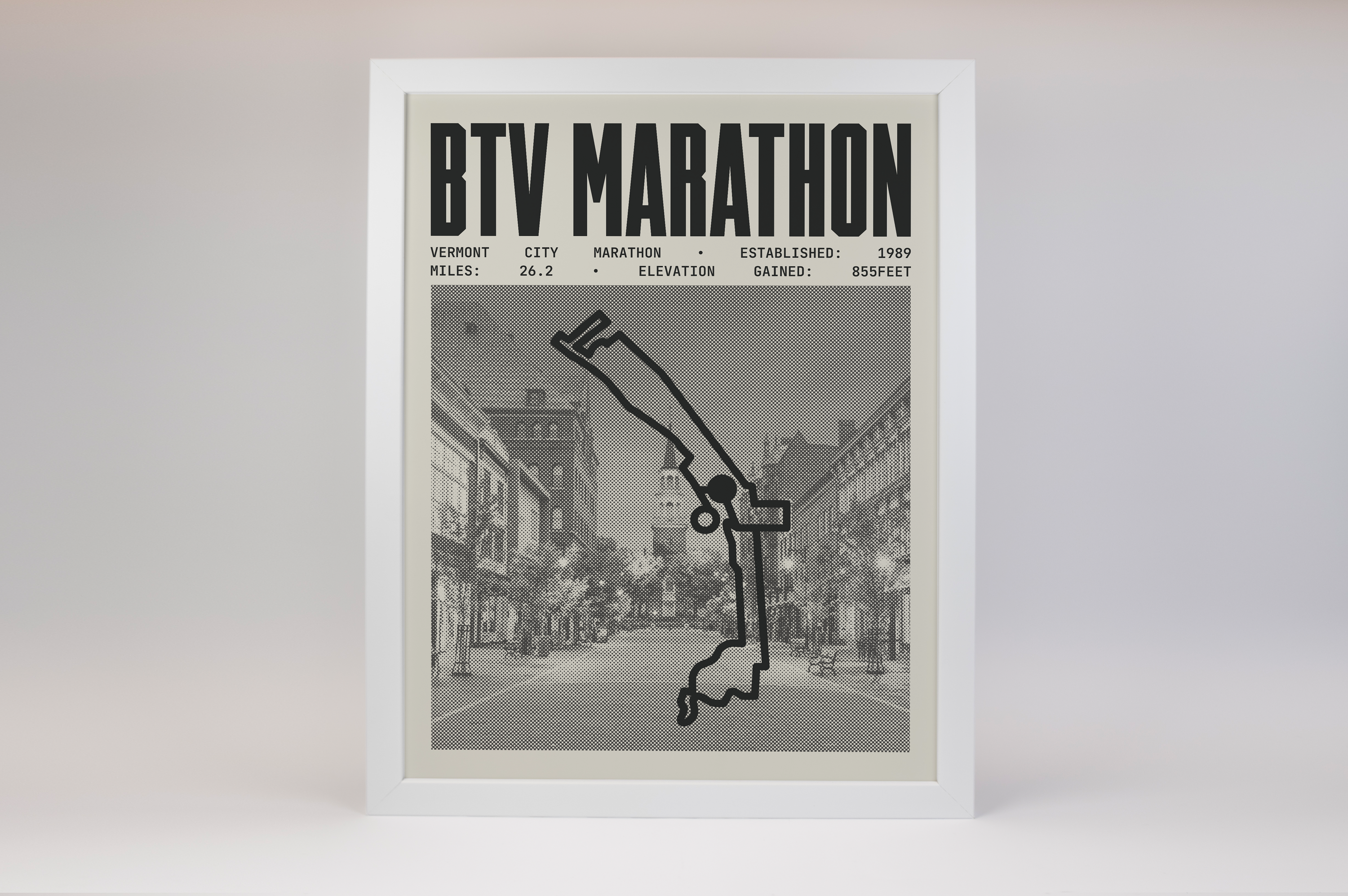 Vermont City Marathon Poster