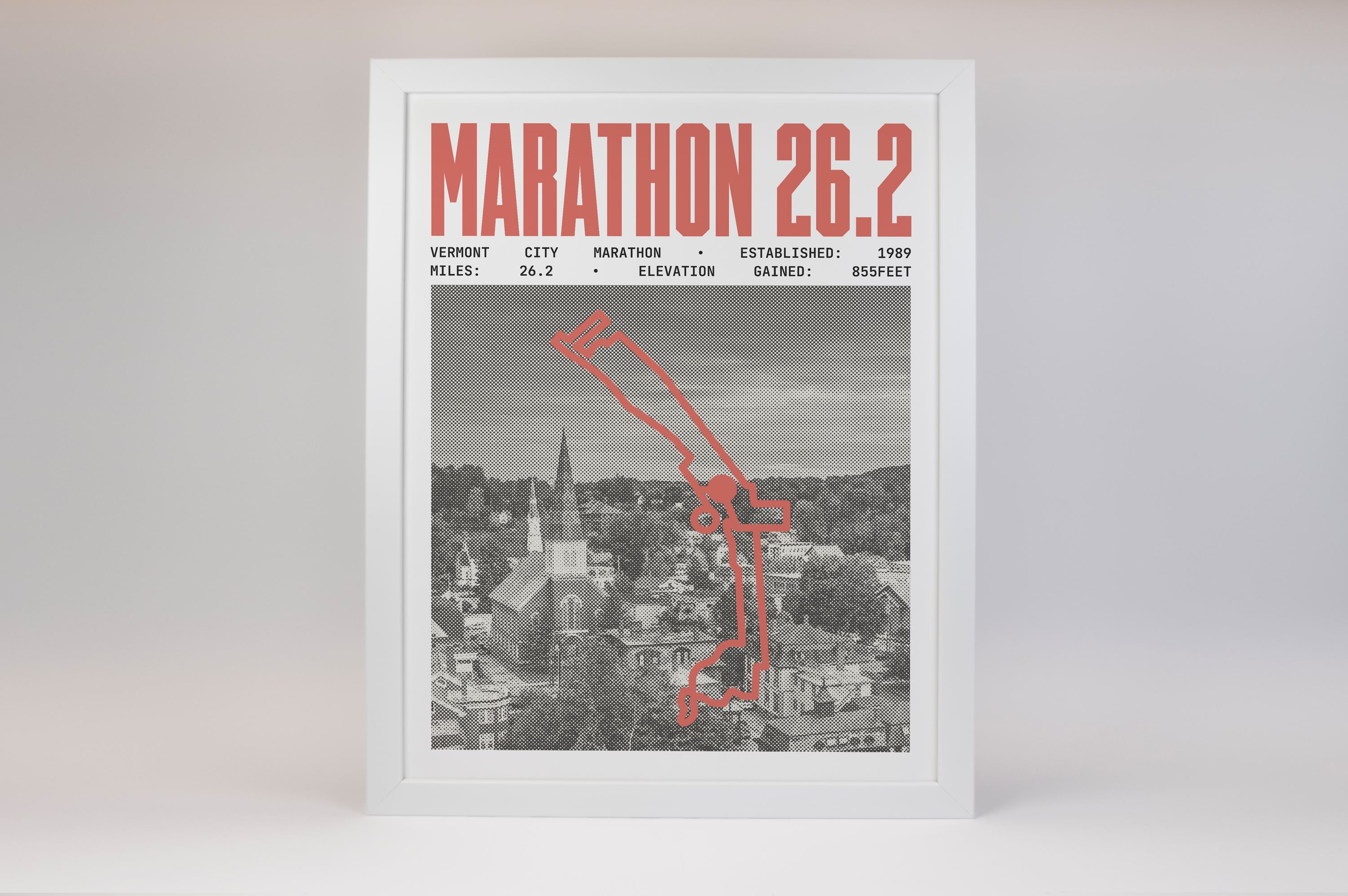 Vermont City Marathon Poster V2