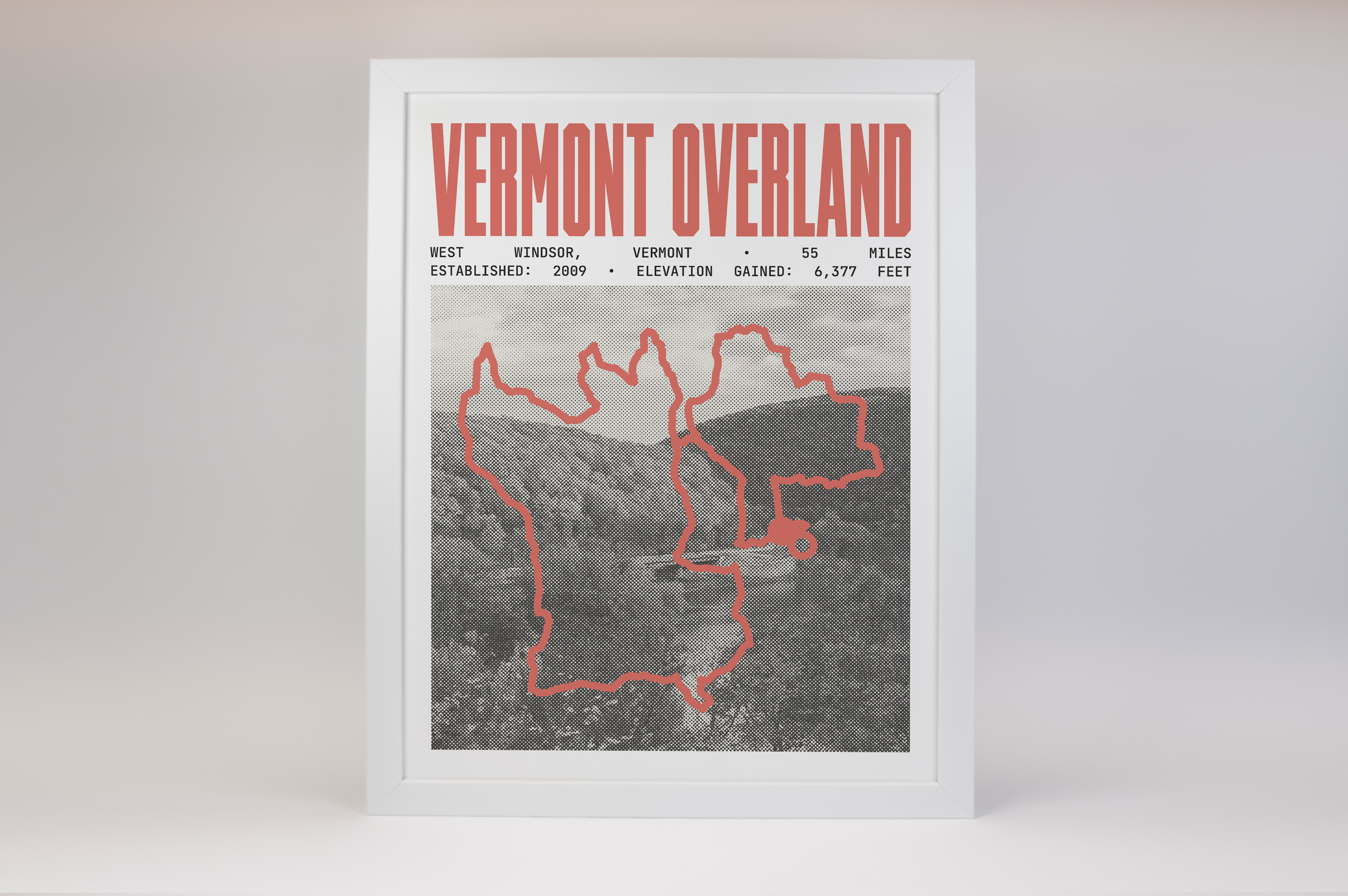 Vermont Overland Poster