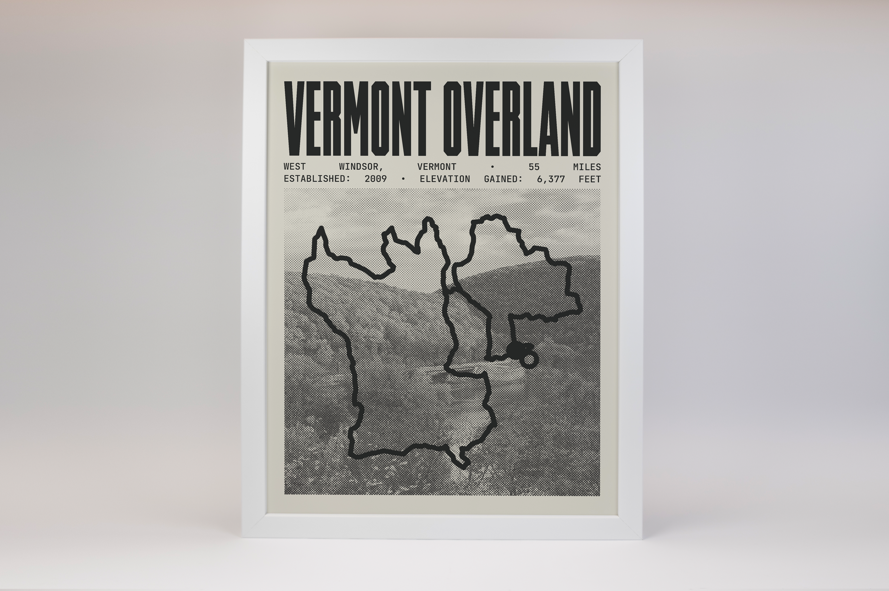 Vermont Overland Poster