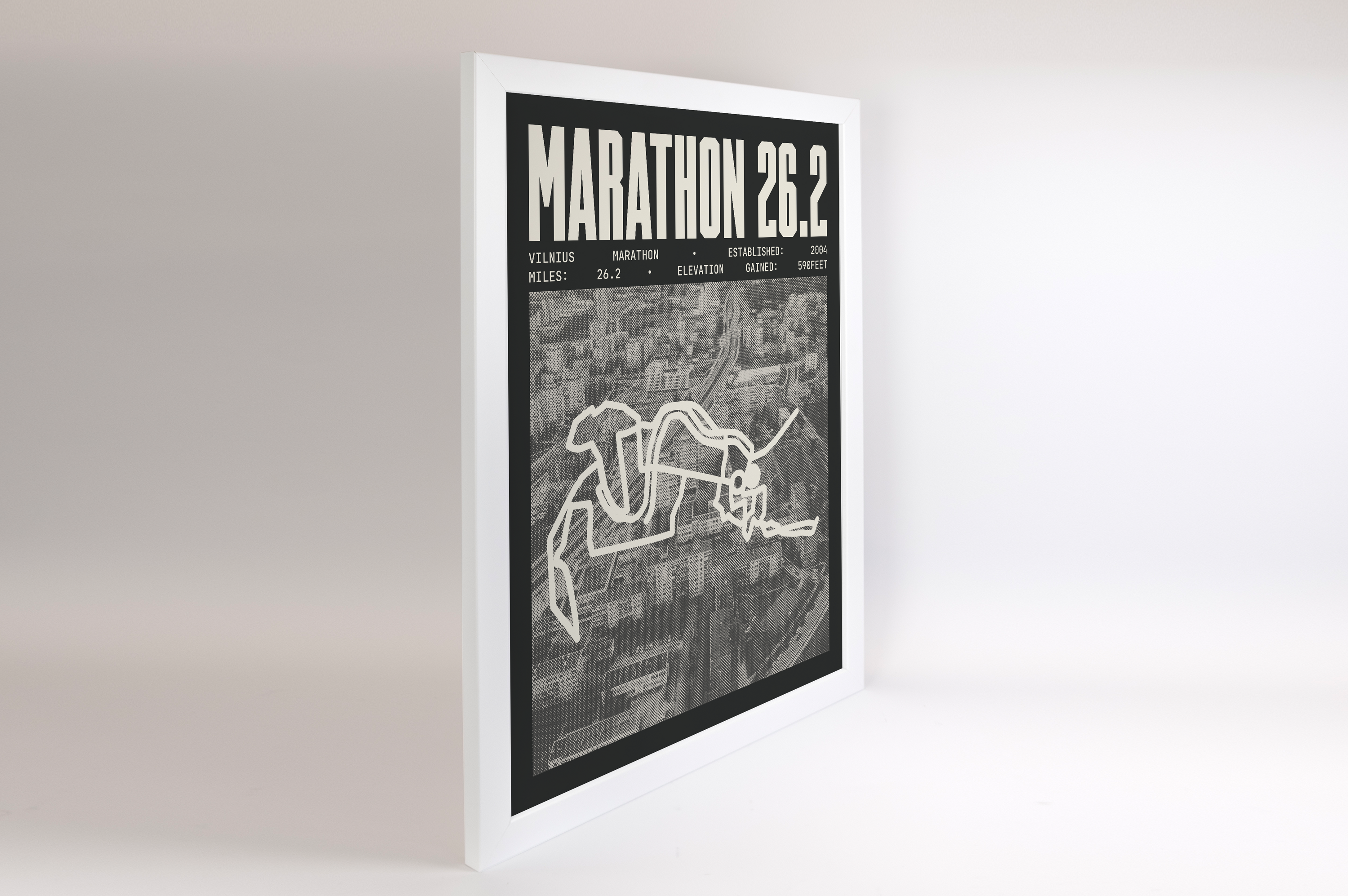 Vilnius Marathon Poster