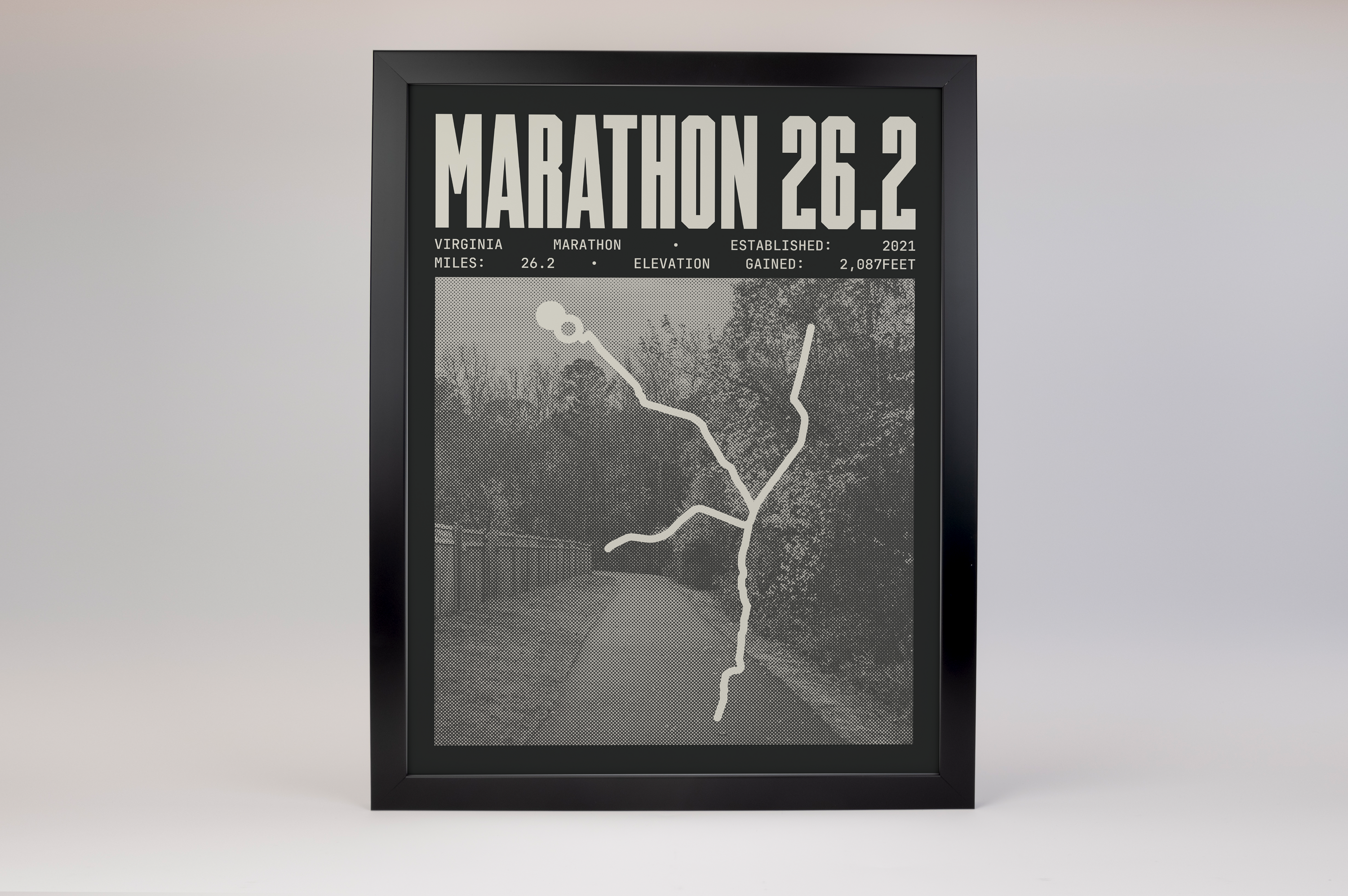 Virginia Marathon Poster