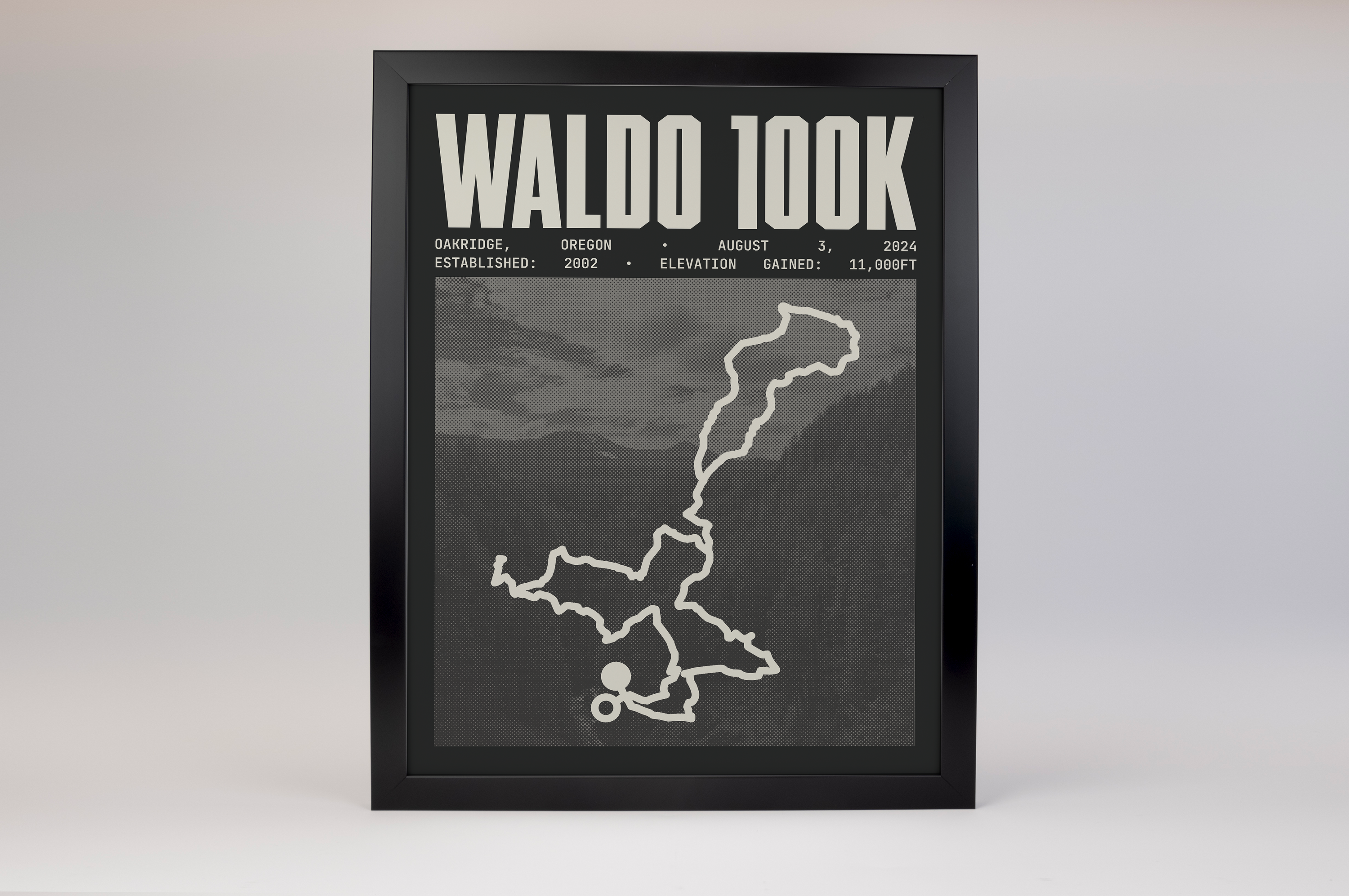 Waldo 100 Endurance Run Poster