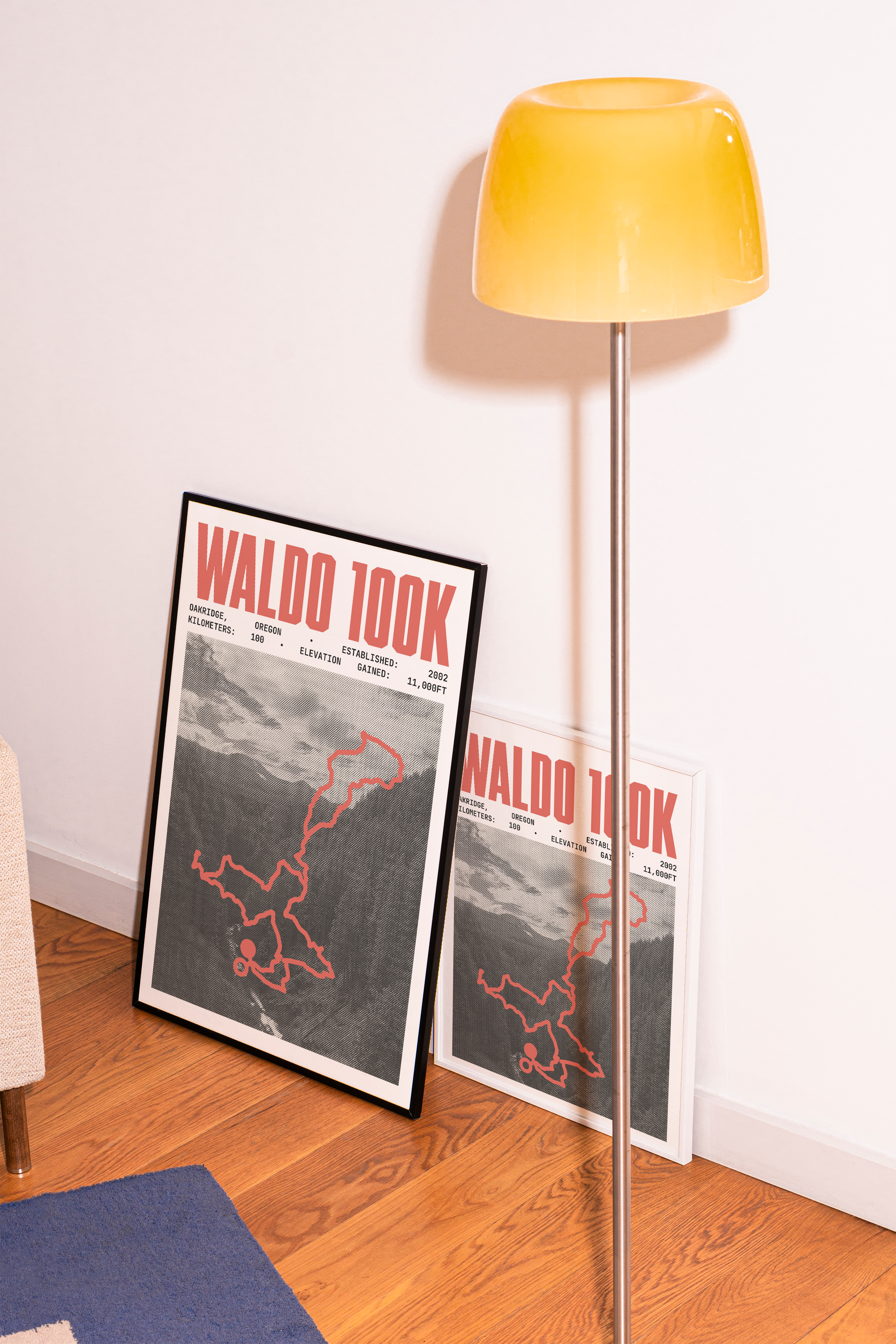 Waldo 100 Endurance Run Poster